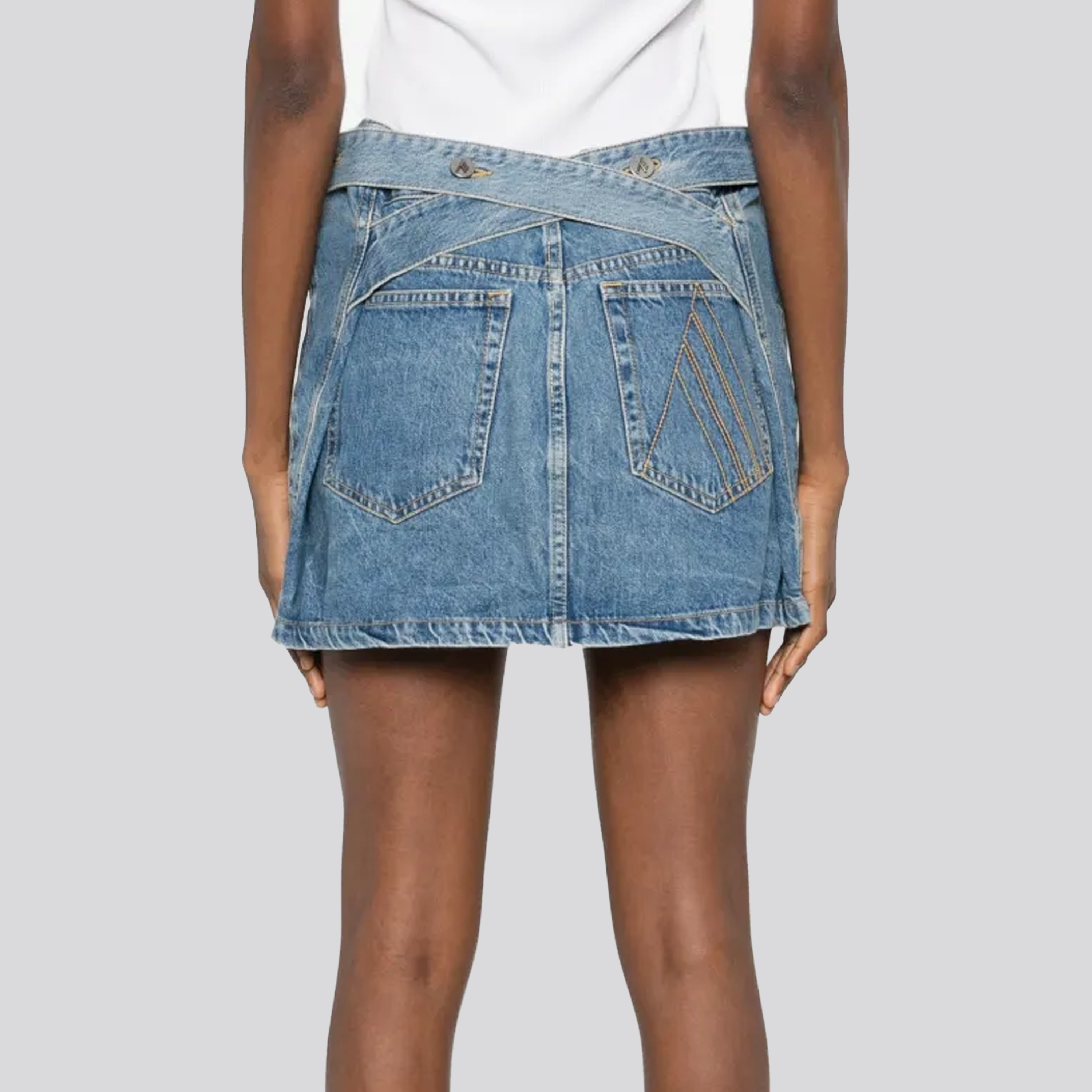 Falda Denim The Attico