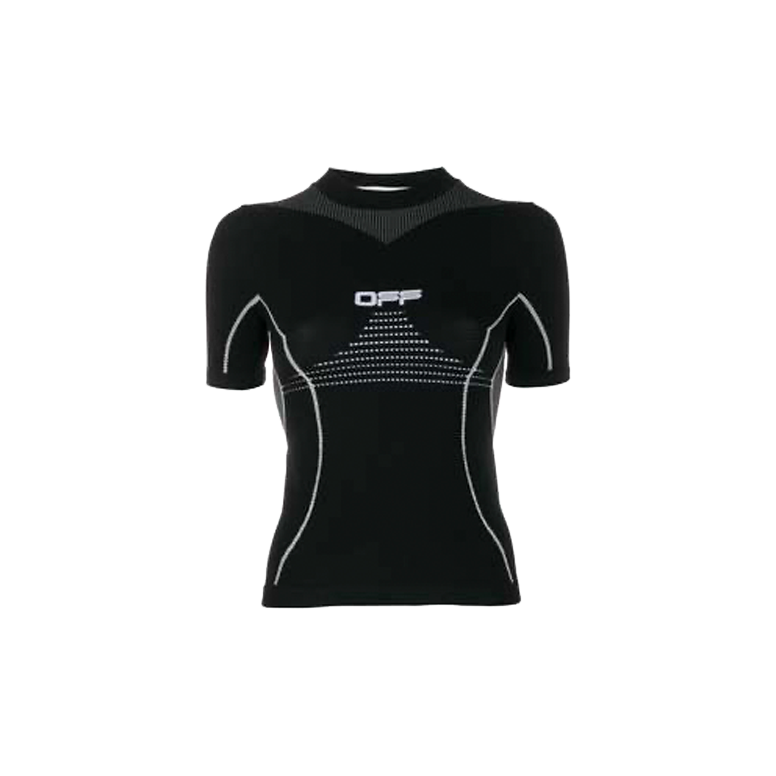 Camiseta Negra Off-White Ciclista