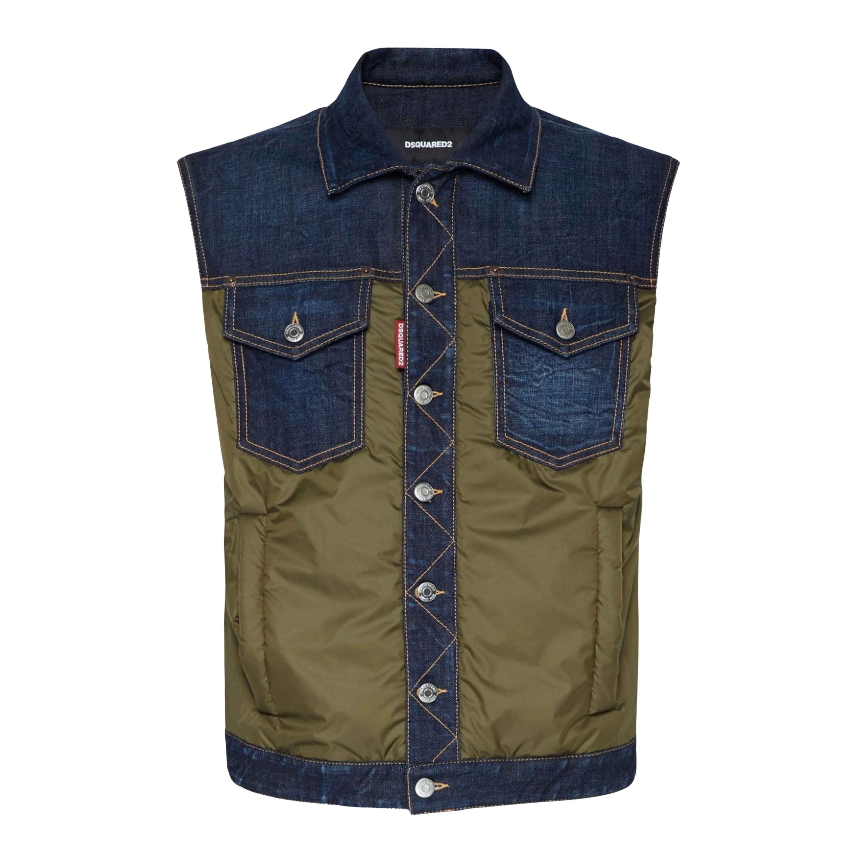 Chaleco Denim Dsquared2 Nylon