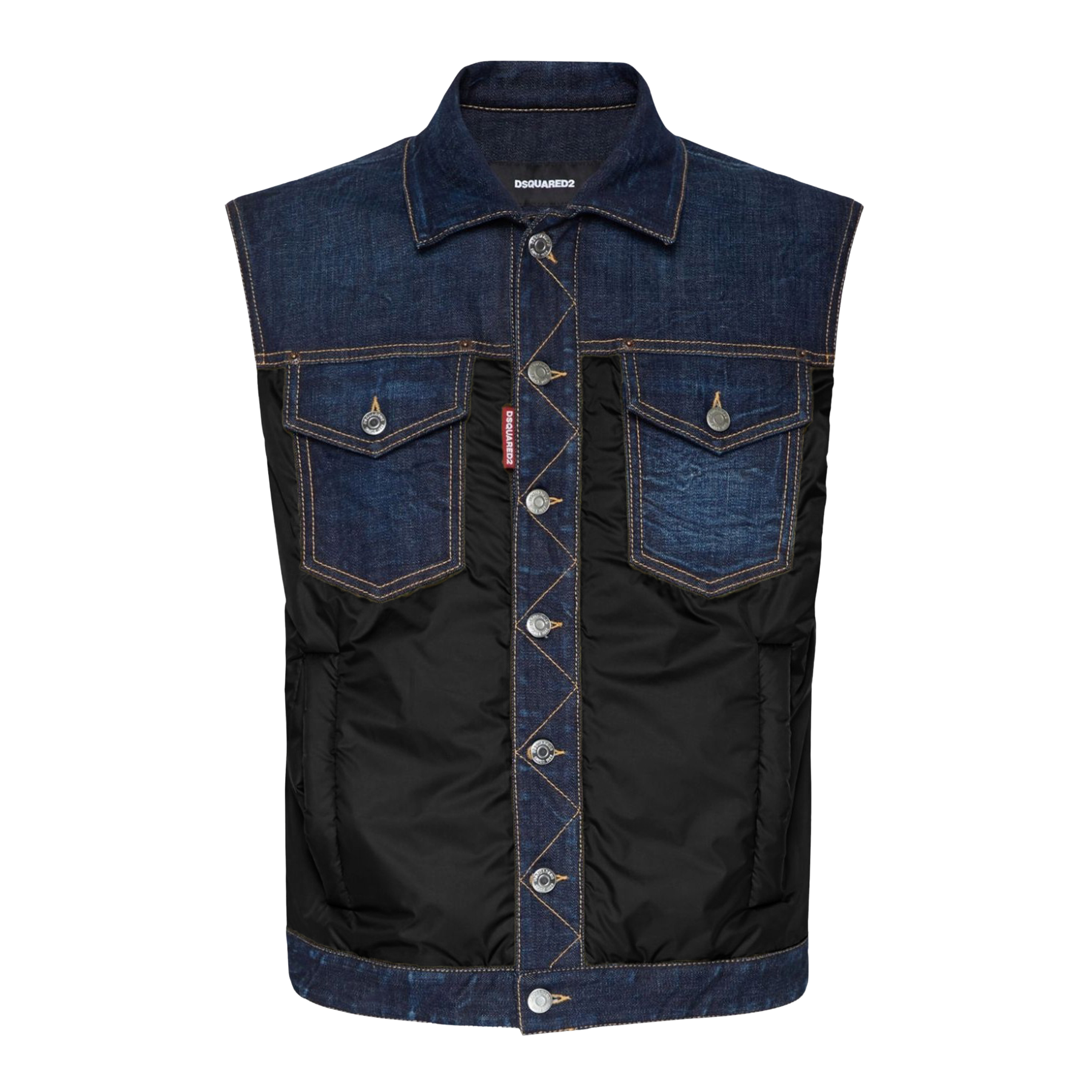 Chaleco Denim Dsquared2 Nylon