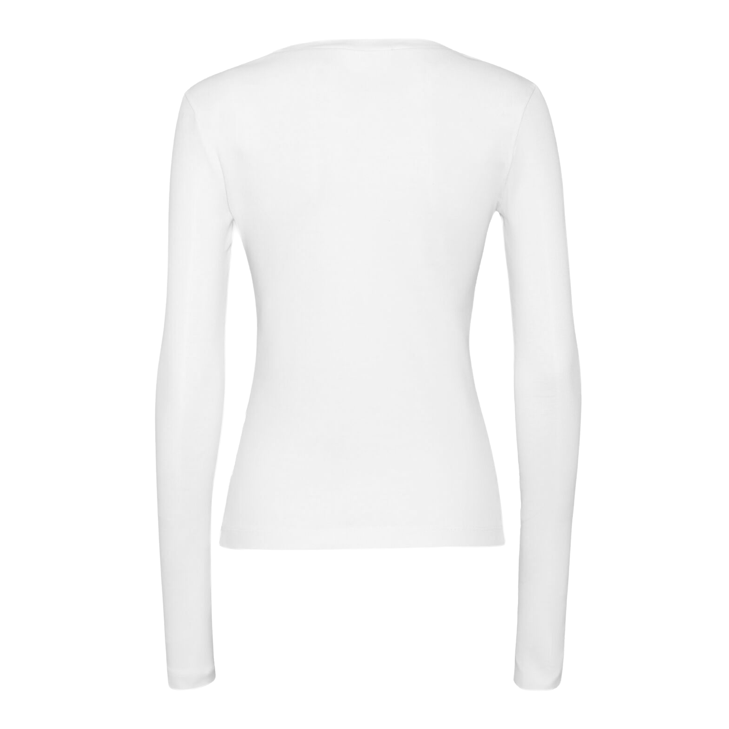 Top Blanco Dsquared2 Mini Leaf Long Sleeves