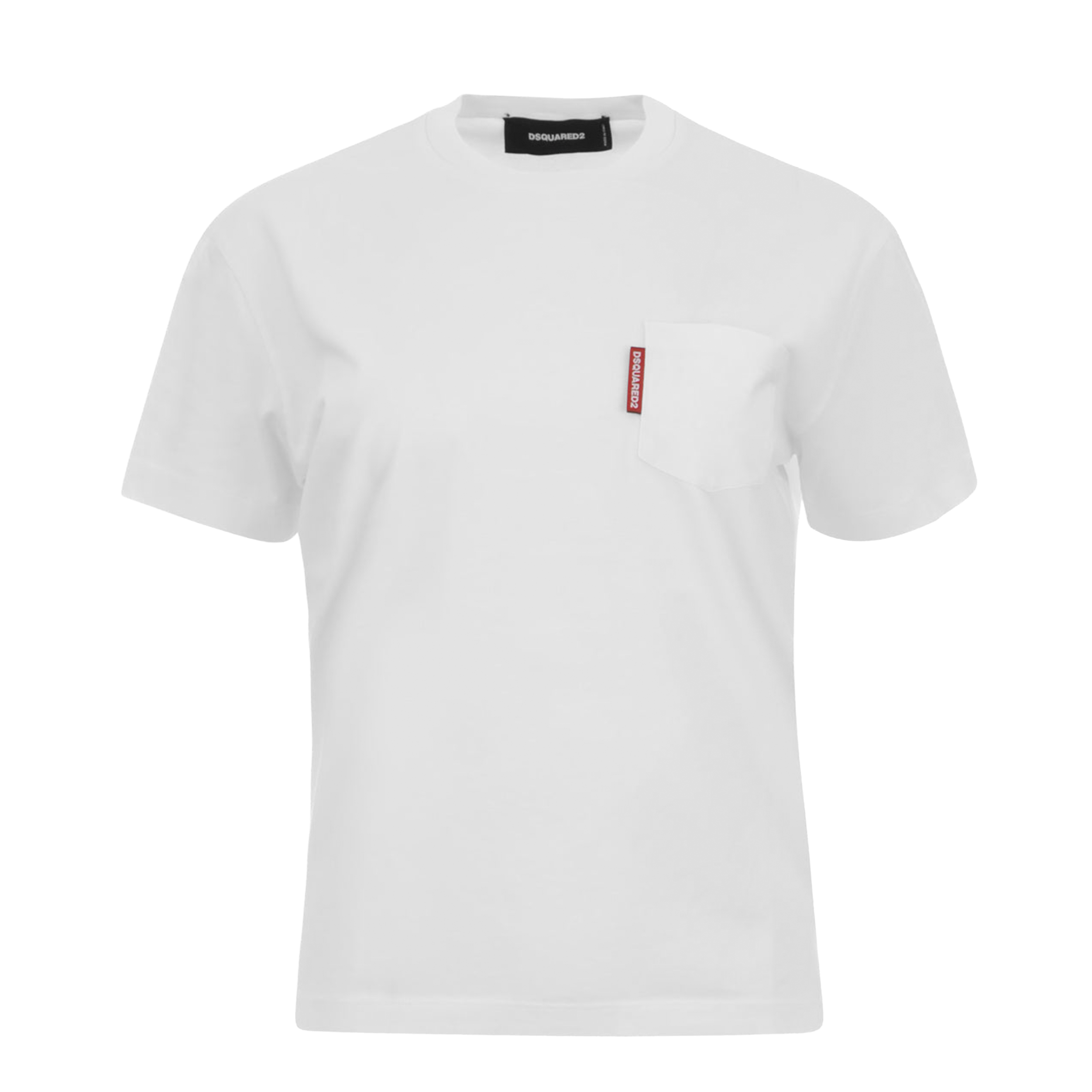 Camiseta Blanca Dsquared2 Pocket