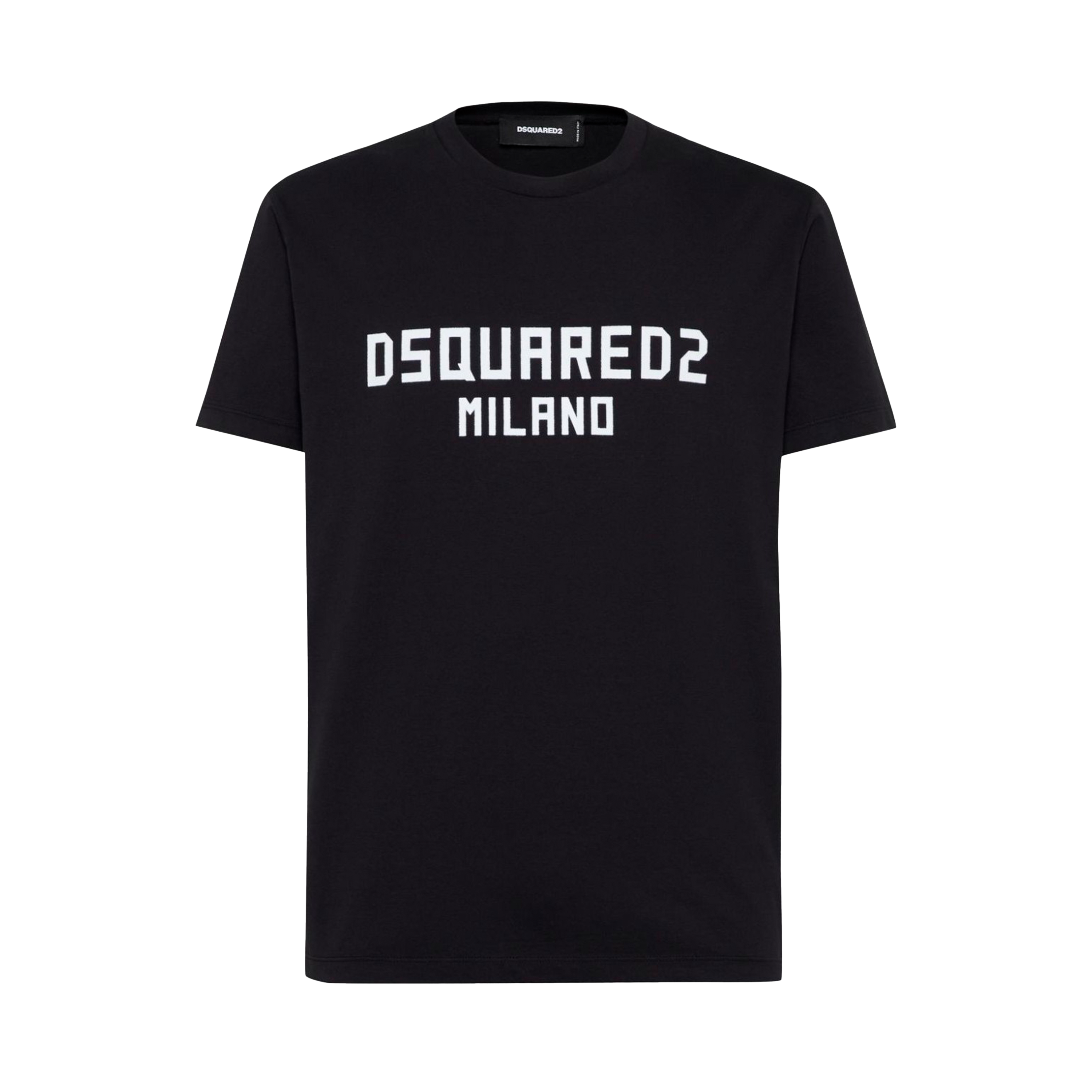 Camiseta Negra Dsquared2 Milano Logo