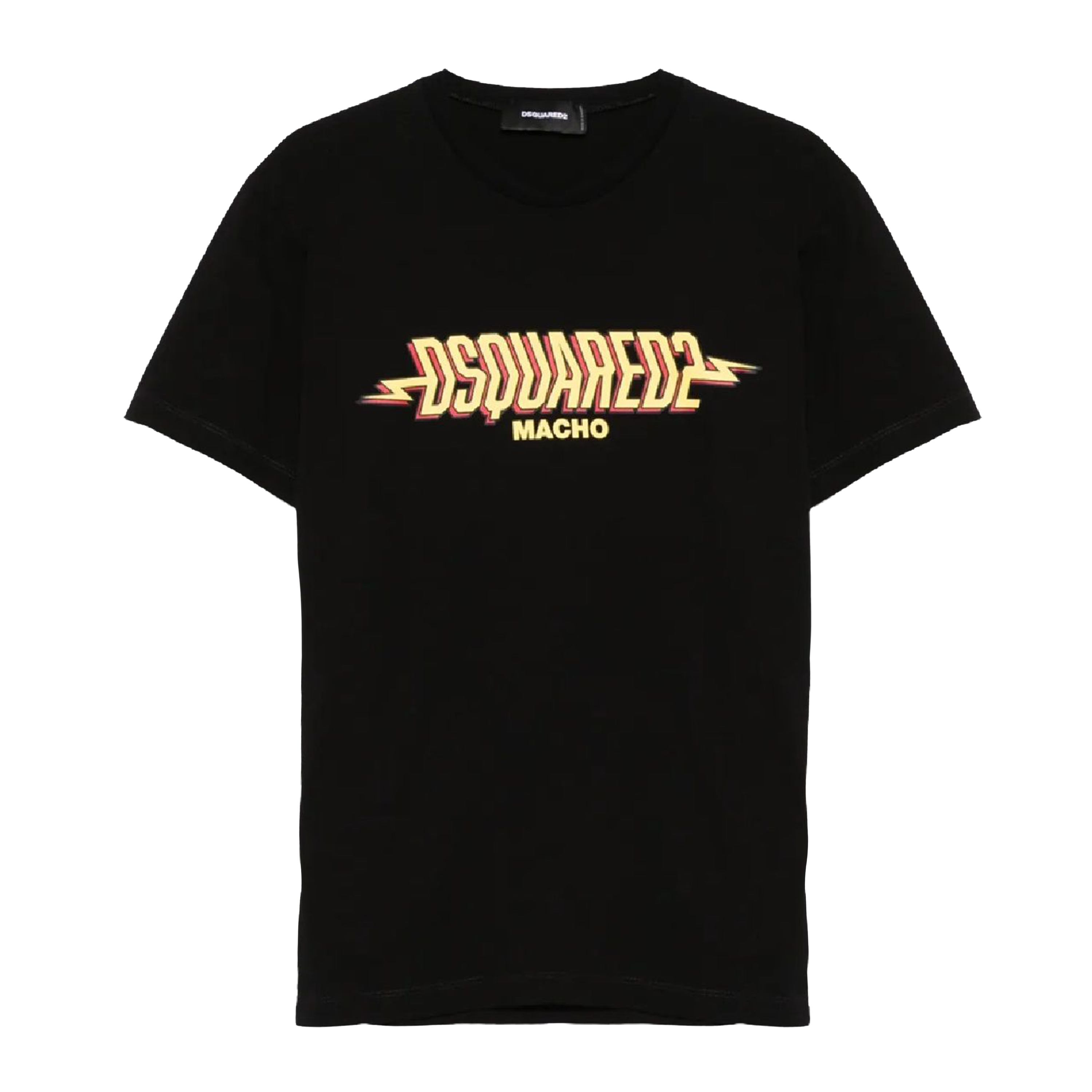 Camiseta Negra Dsquared2 Macho