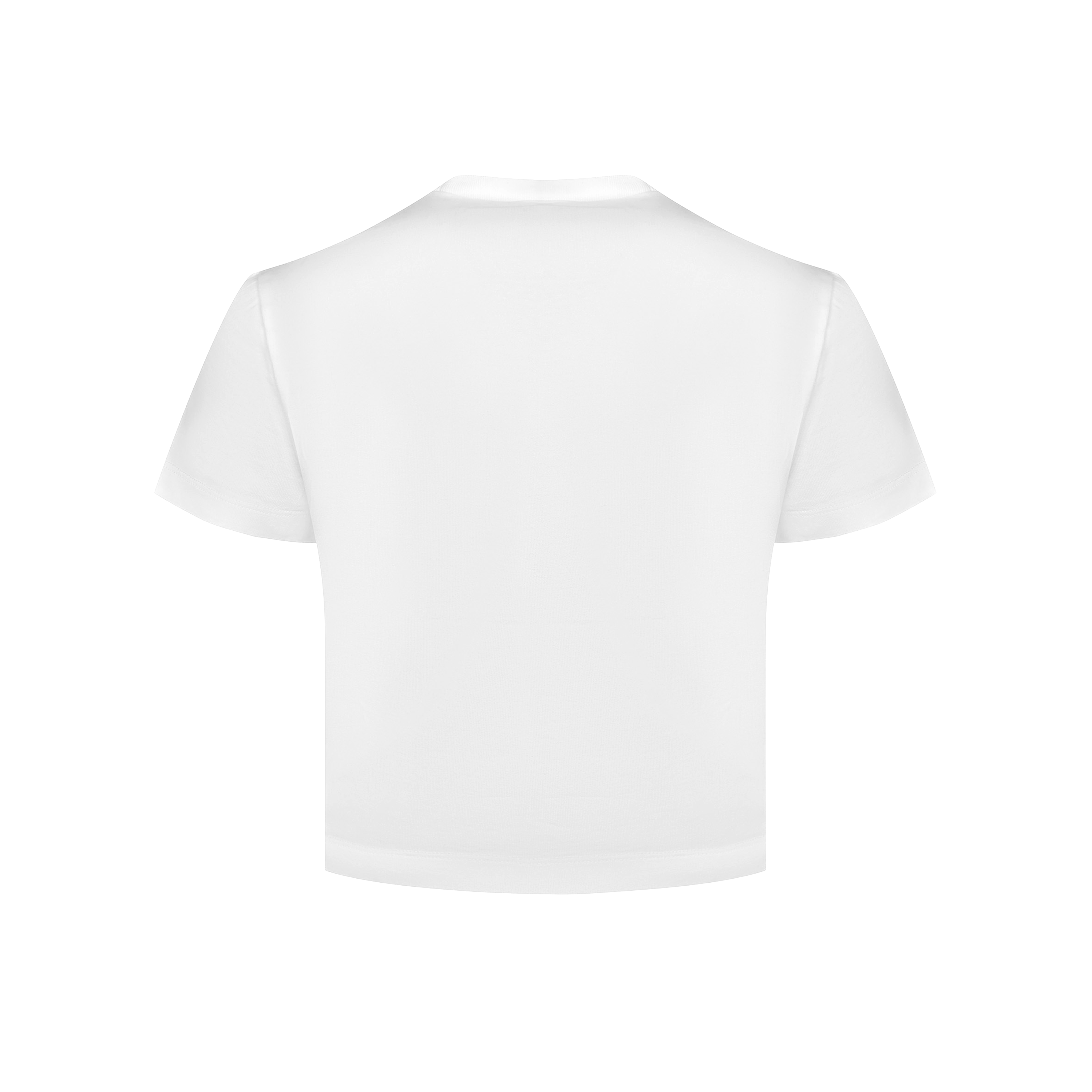 Camiseta Blanca Dsquared2 Icon Cropped