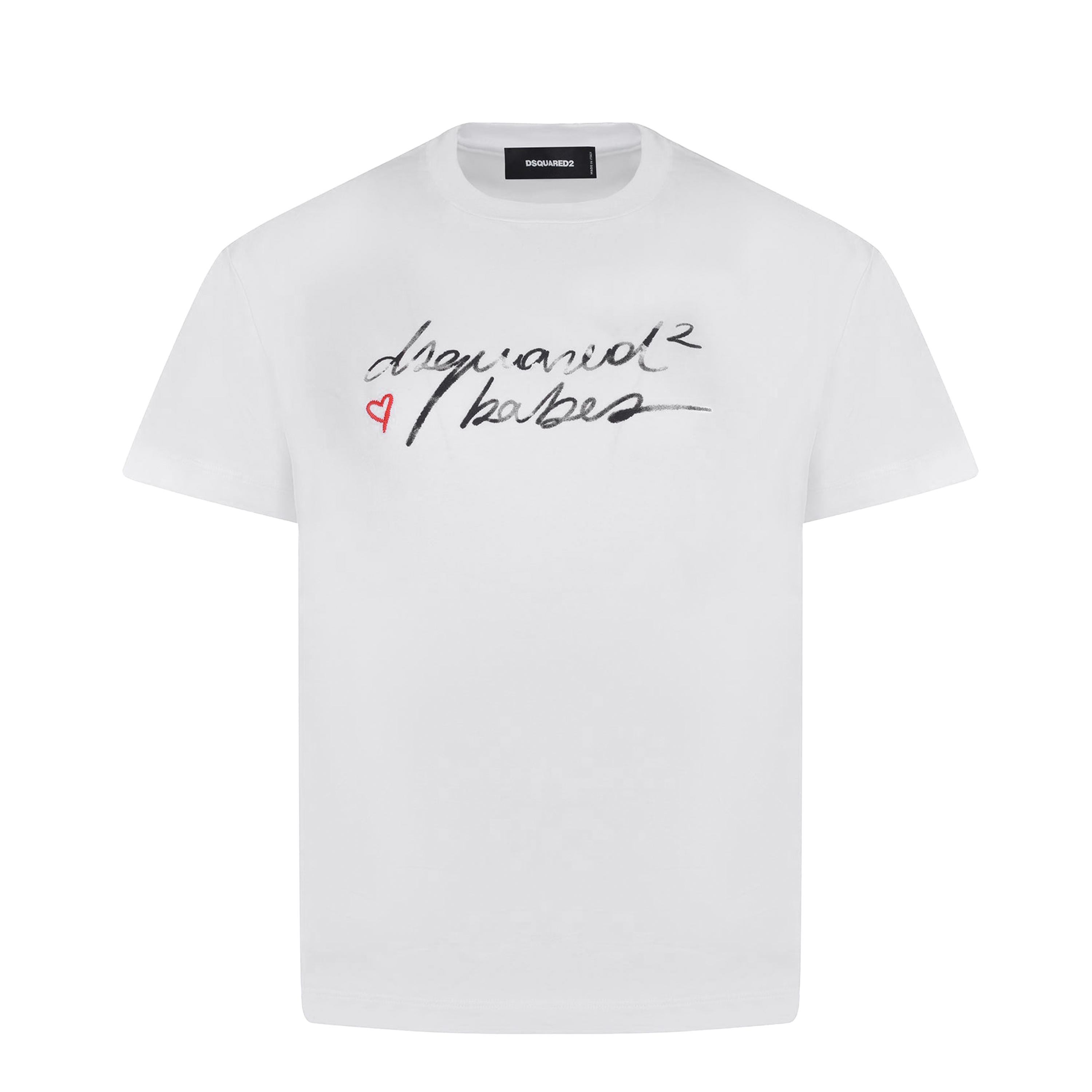 Camiseta Blanca Dsquared2 Lovers