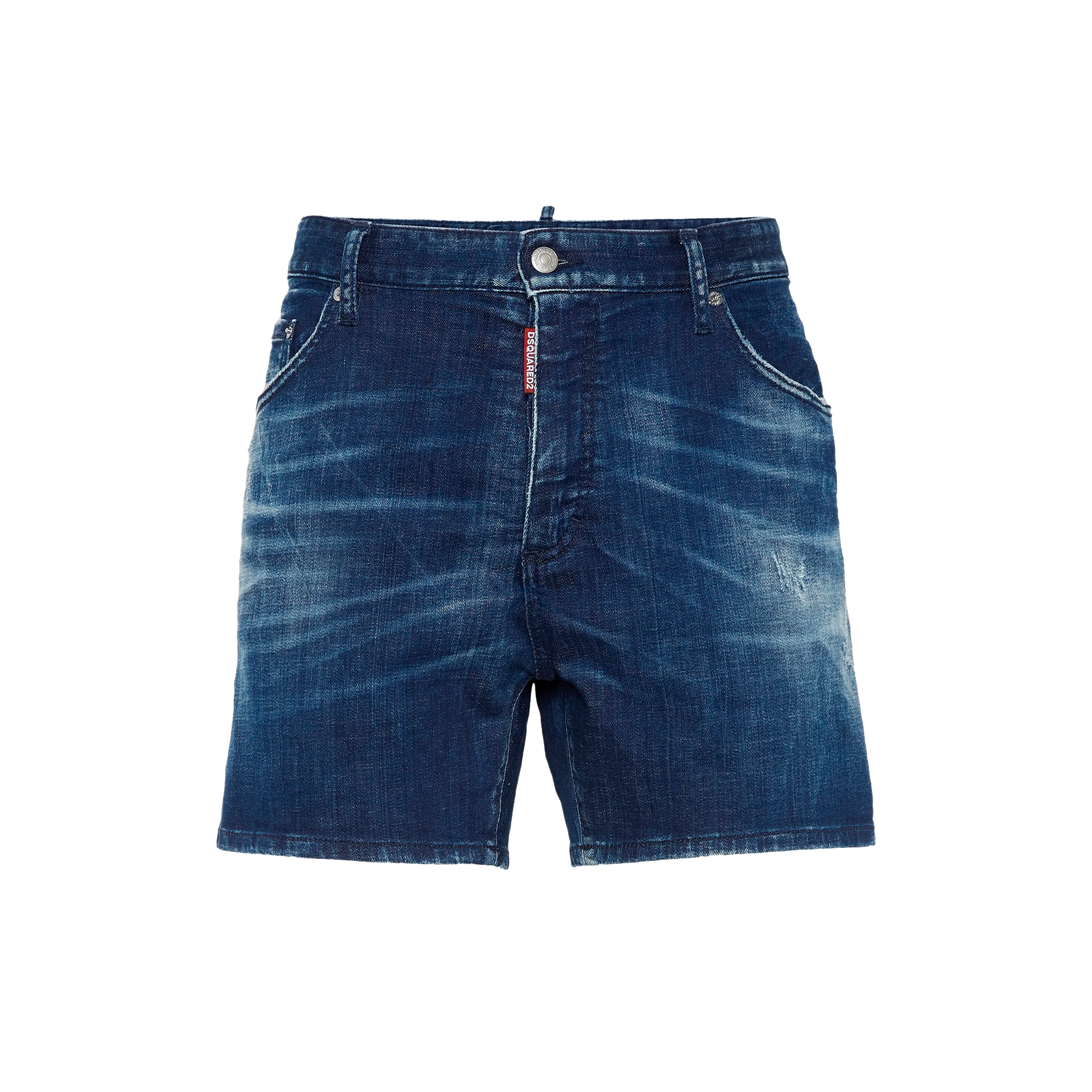 Short Denim Dsquared2 Distressed