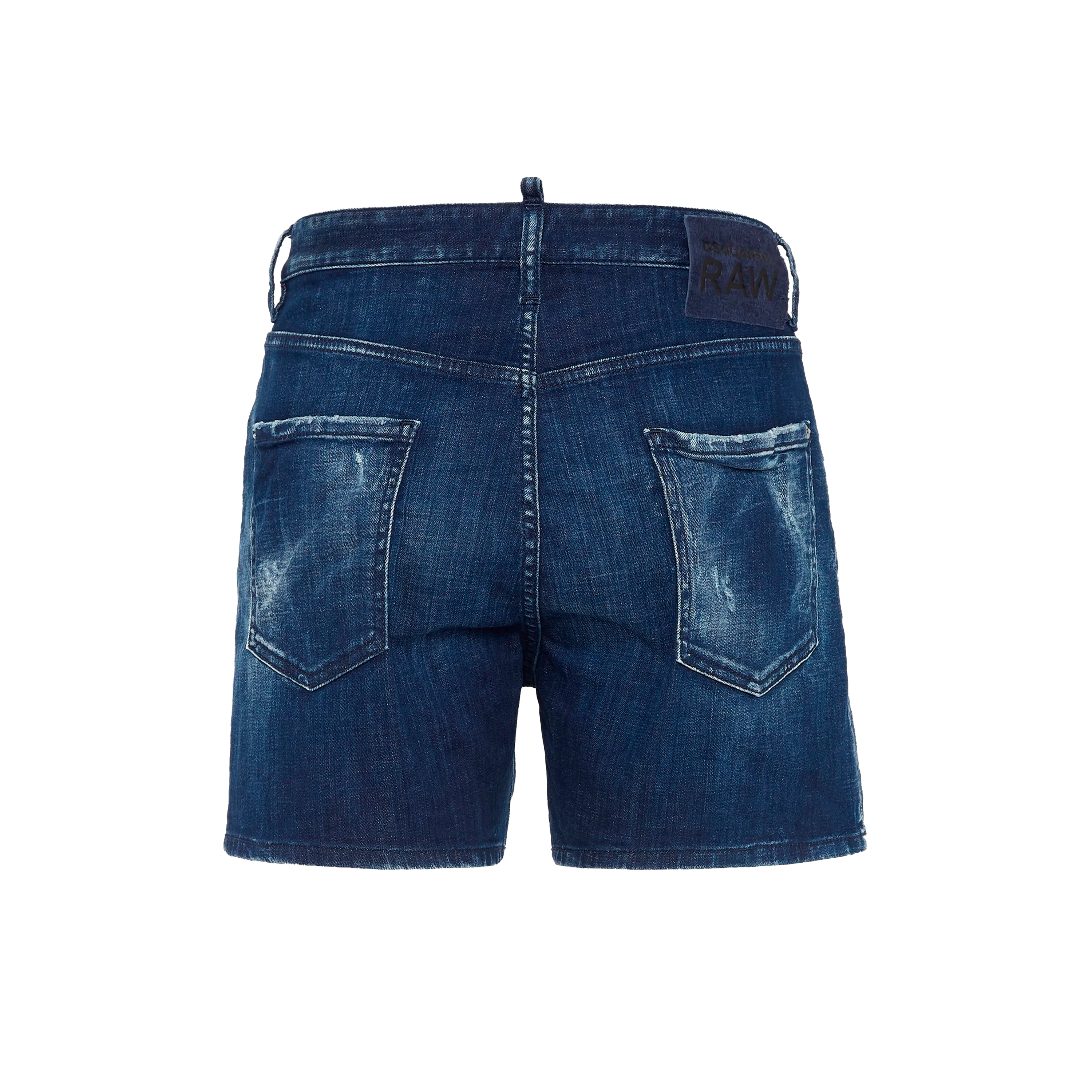 Short Denim Dsquared2 Distressed