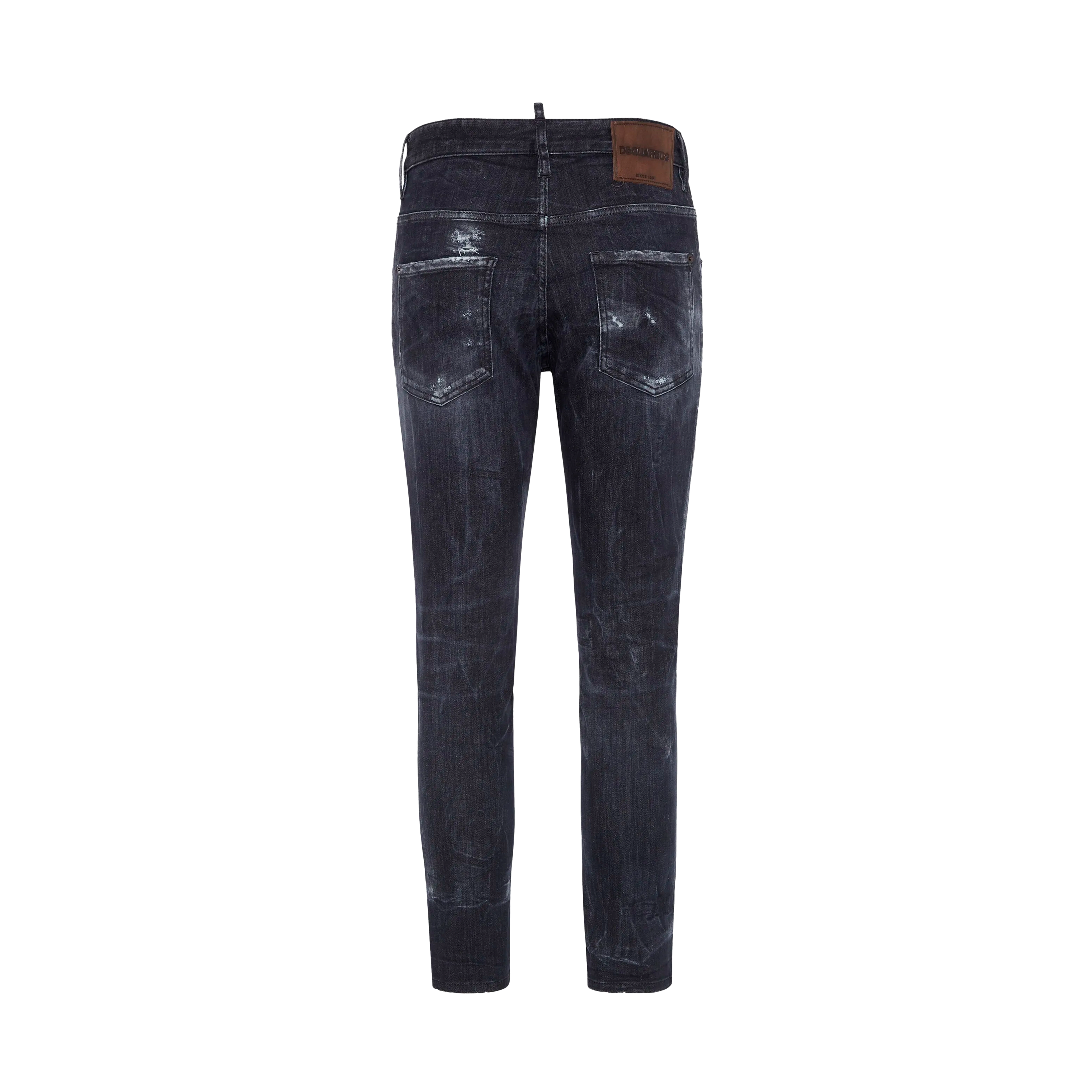 Jeans Negro Dsquared2 Distressed (Skater Jean)