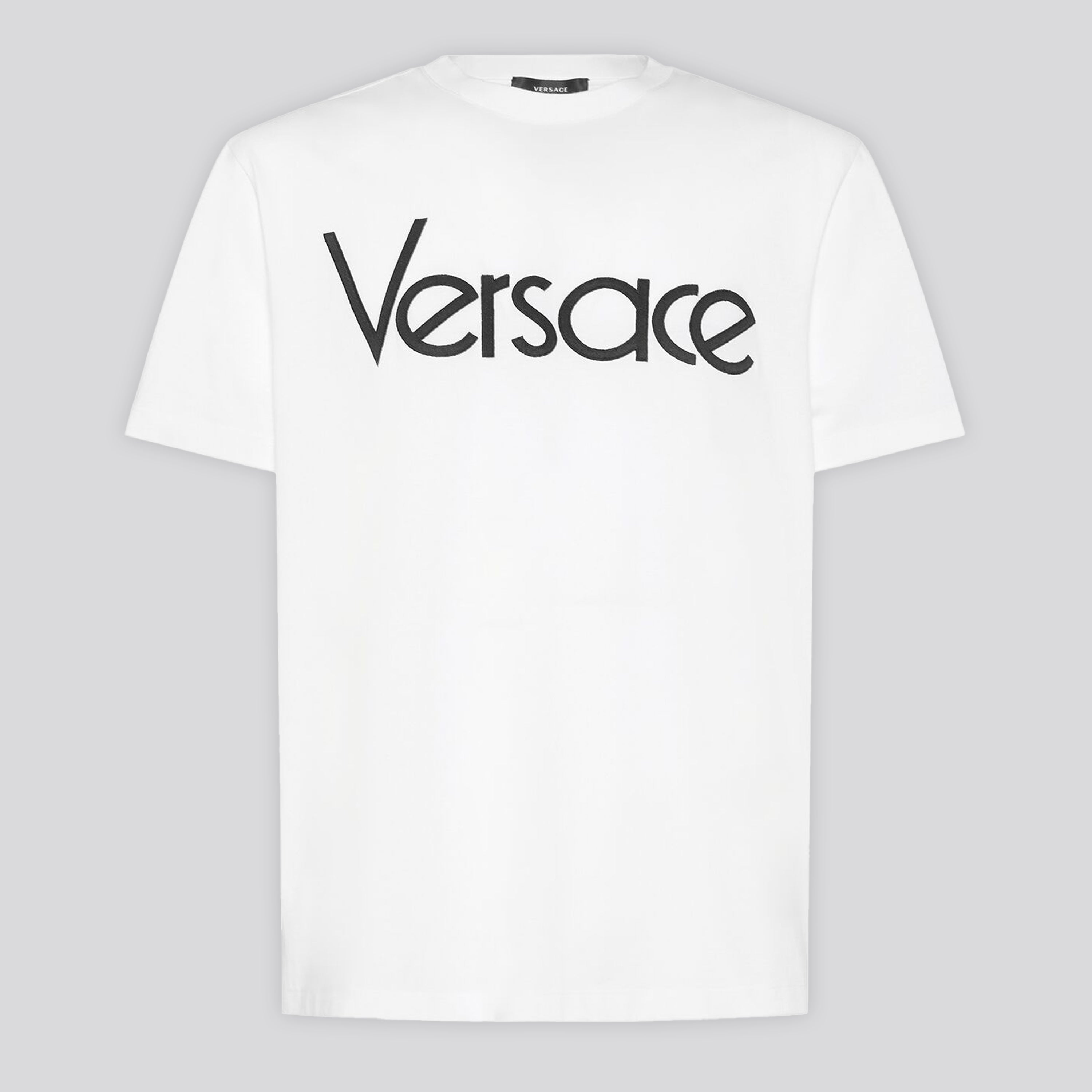 Camiseta Blanca Versace Logo