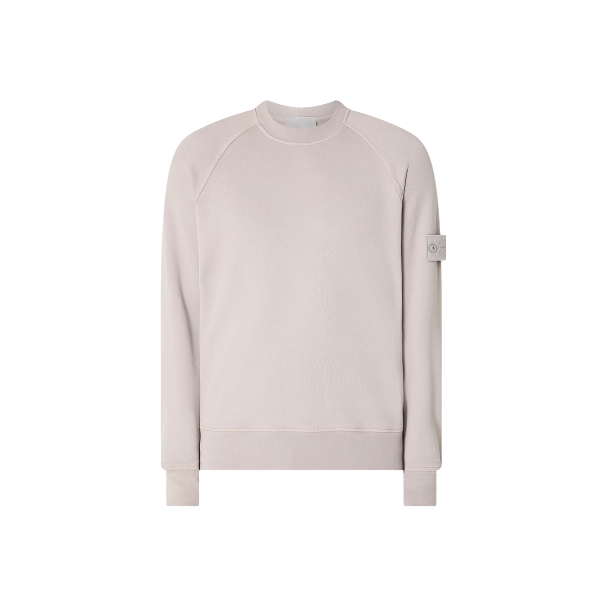 Buzo Gris Stone Island Logo Patch Ghost