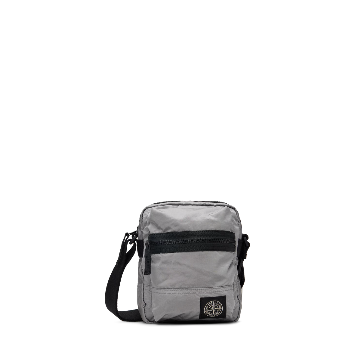 Canguro Gris Stone Island Logo Patch