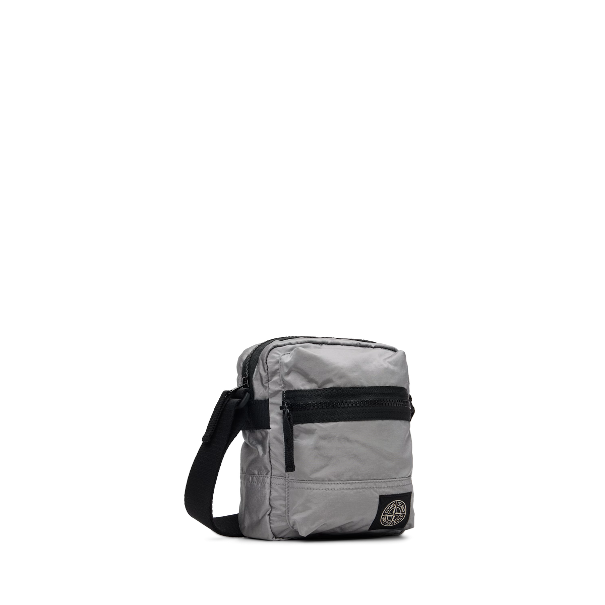 Canguro Gris Stone Island Logo Patch