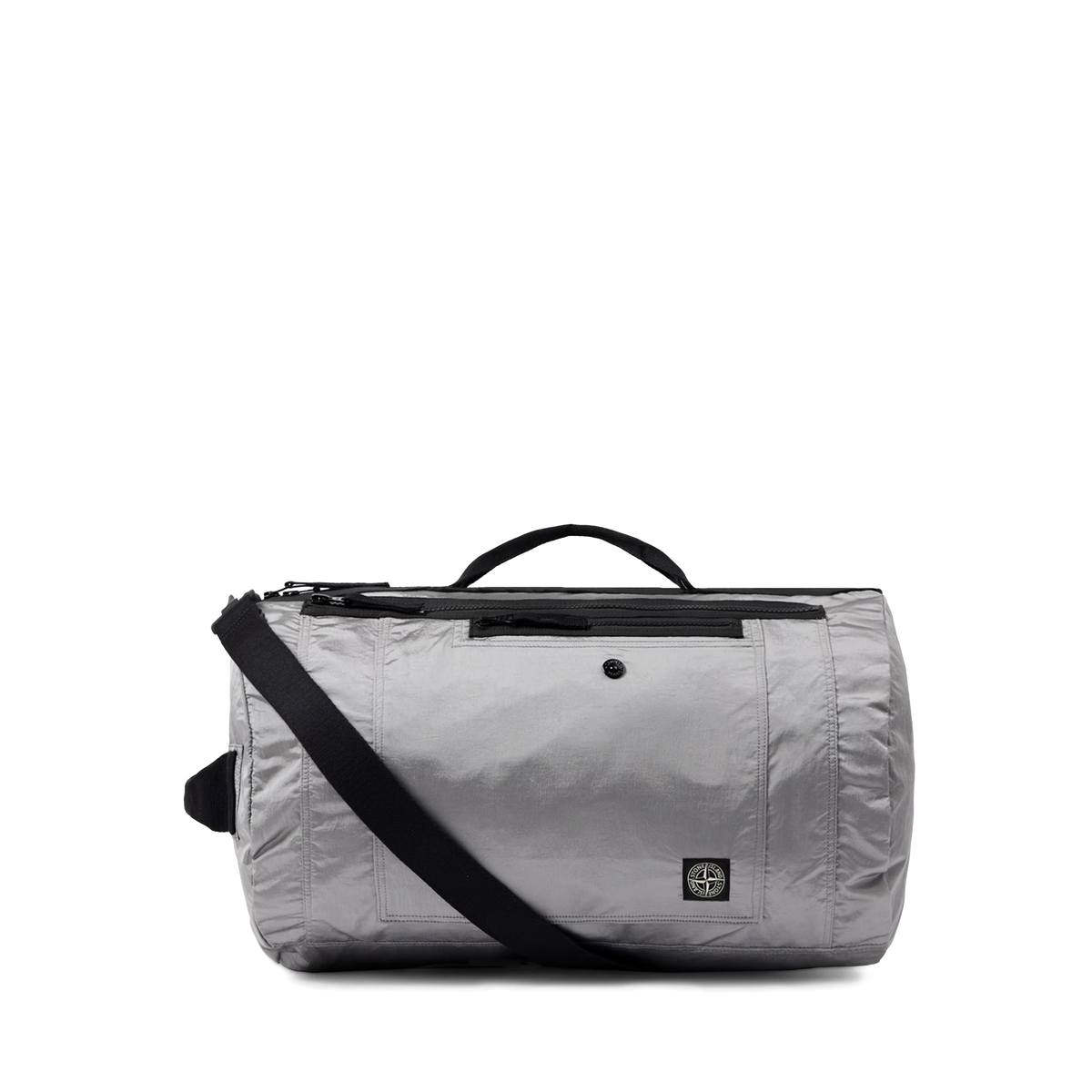Bolso Gris Stone Island Nylon Metal