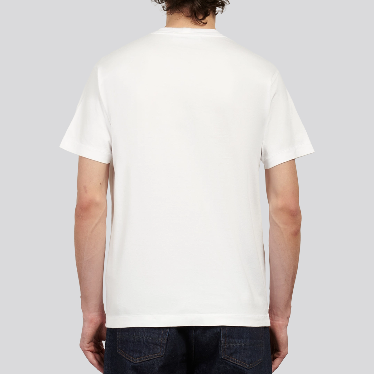 Camiseta Blanca Stone Island Compass