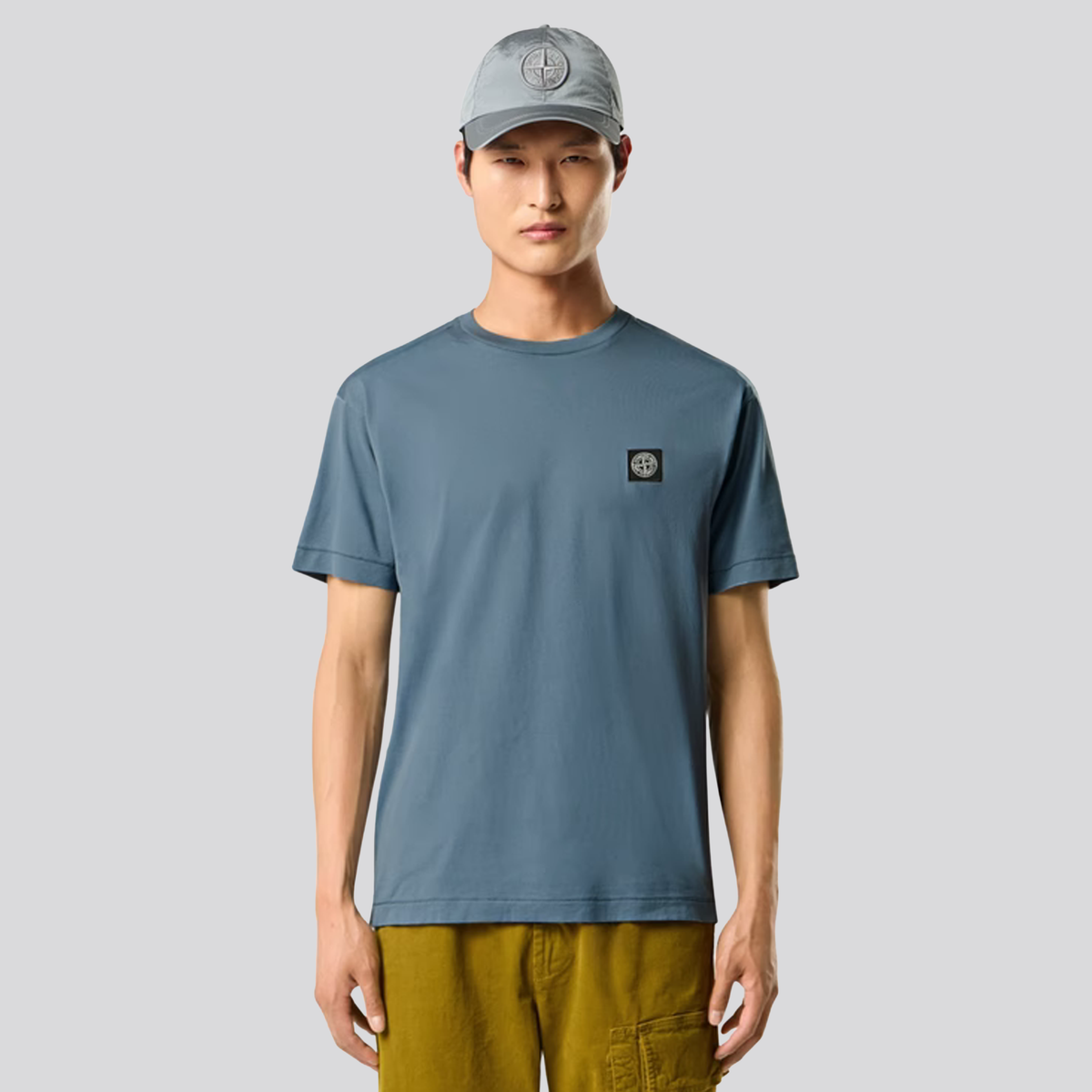 Camiseta Azul Stone Island Compass