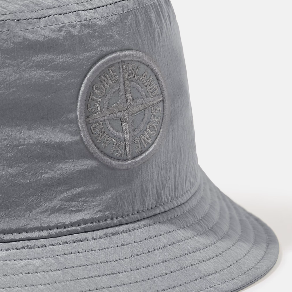 Sombrero Gris Stone Island Bucket Hat