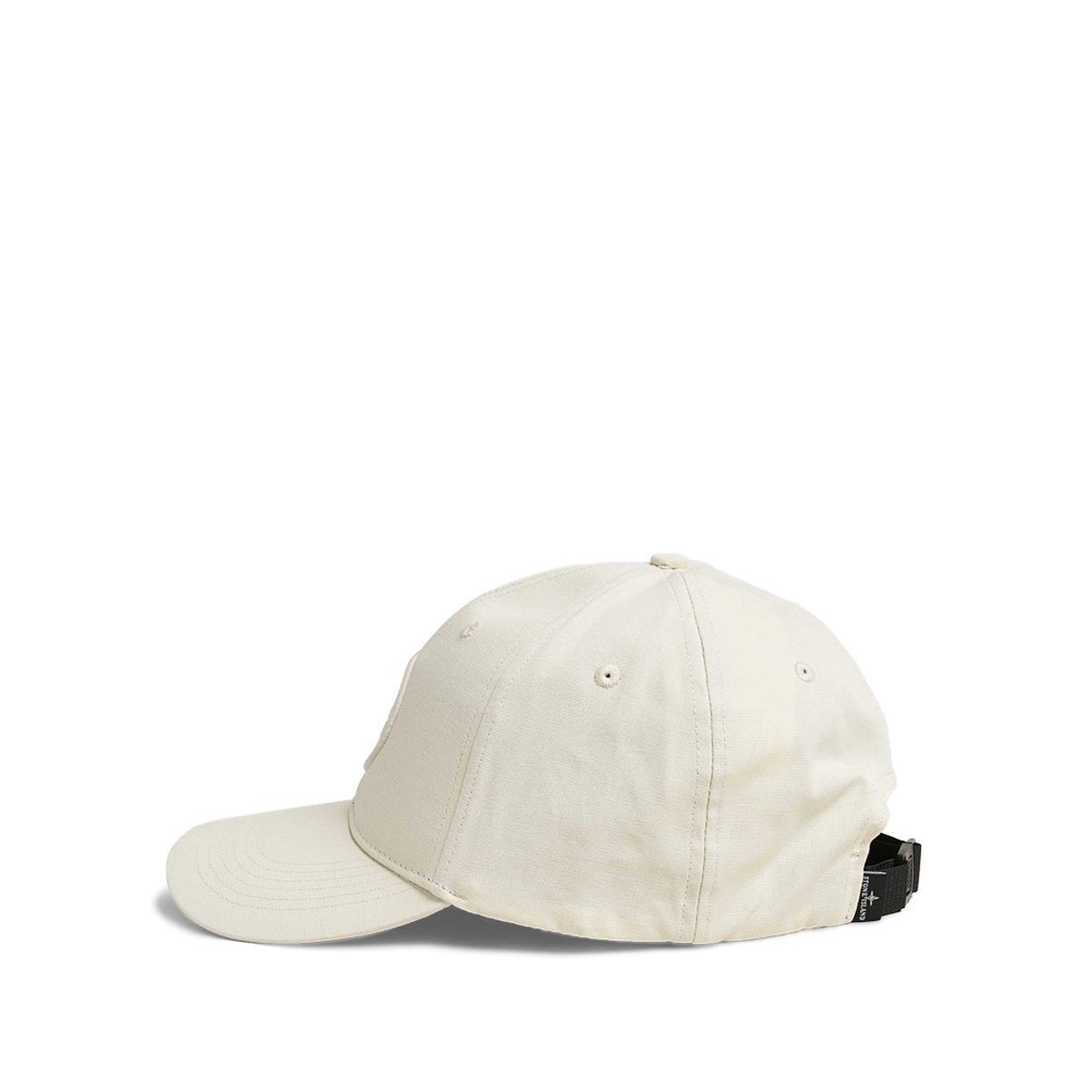 Gorra Crema Stone Island Embroidered Logo