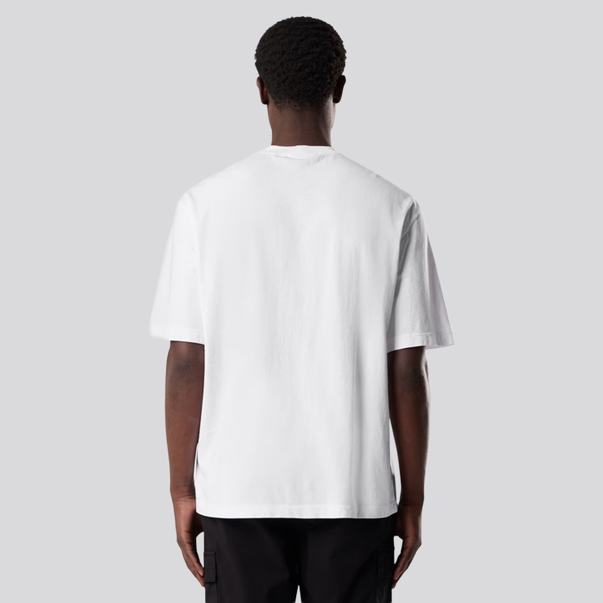 Camiseta Blanca Stone Island Compass