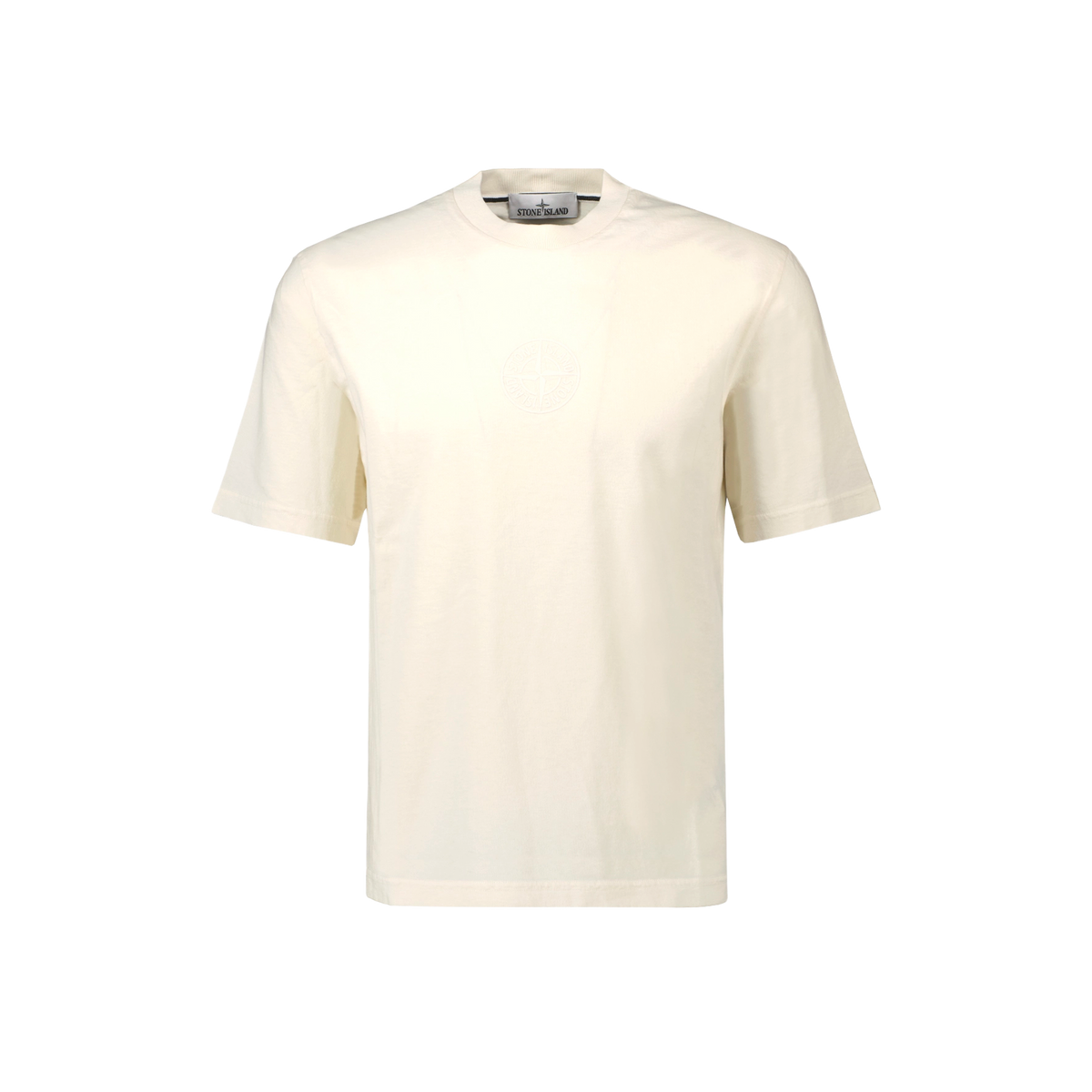 Camiseta Blanca Stone Island Back Logo