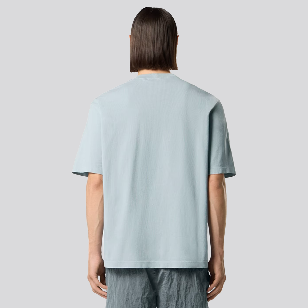 Camiseta Gris Stone Island Compass