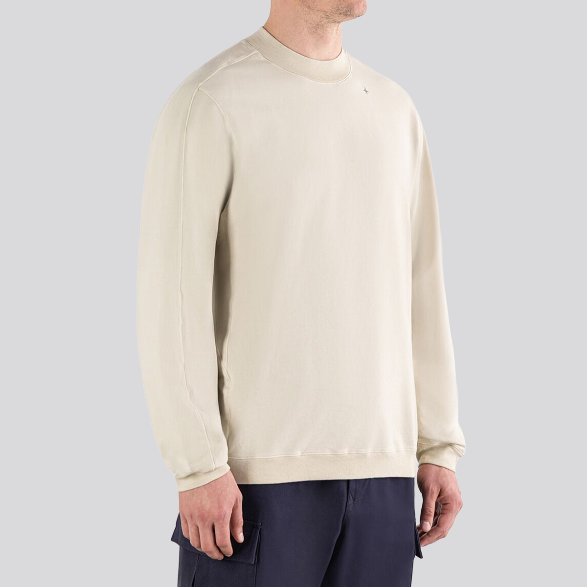Buzo Beige Stone Island Compass