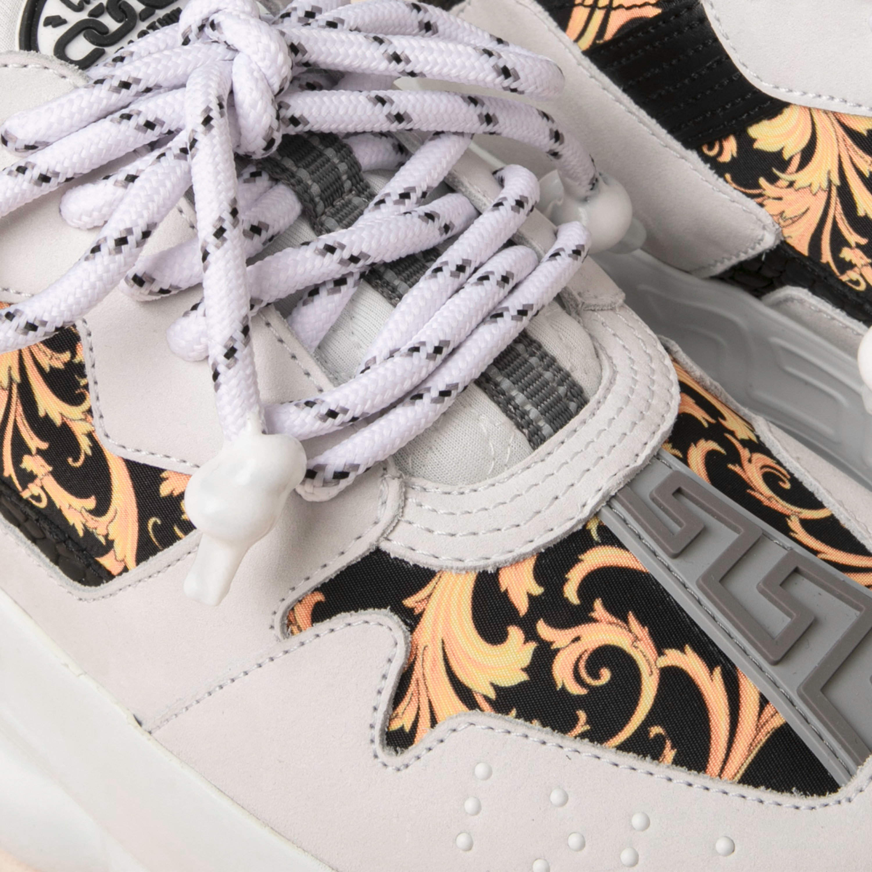 Sneakers Blanco Versace Chain Reaction Baroque
