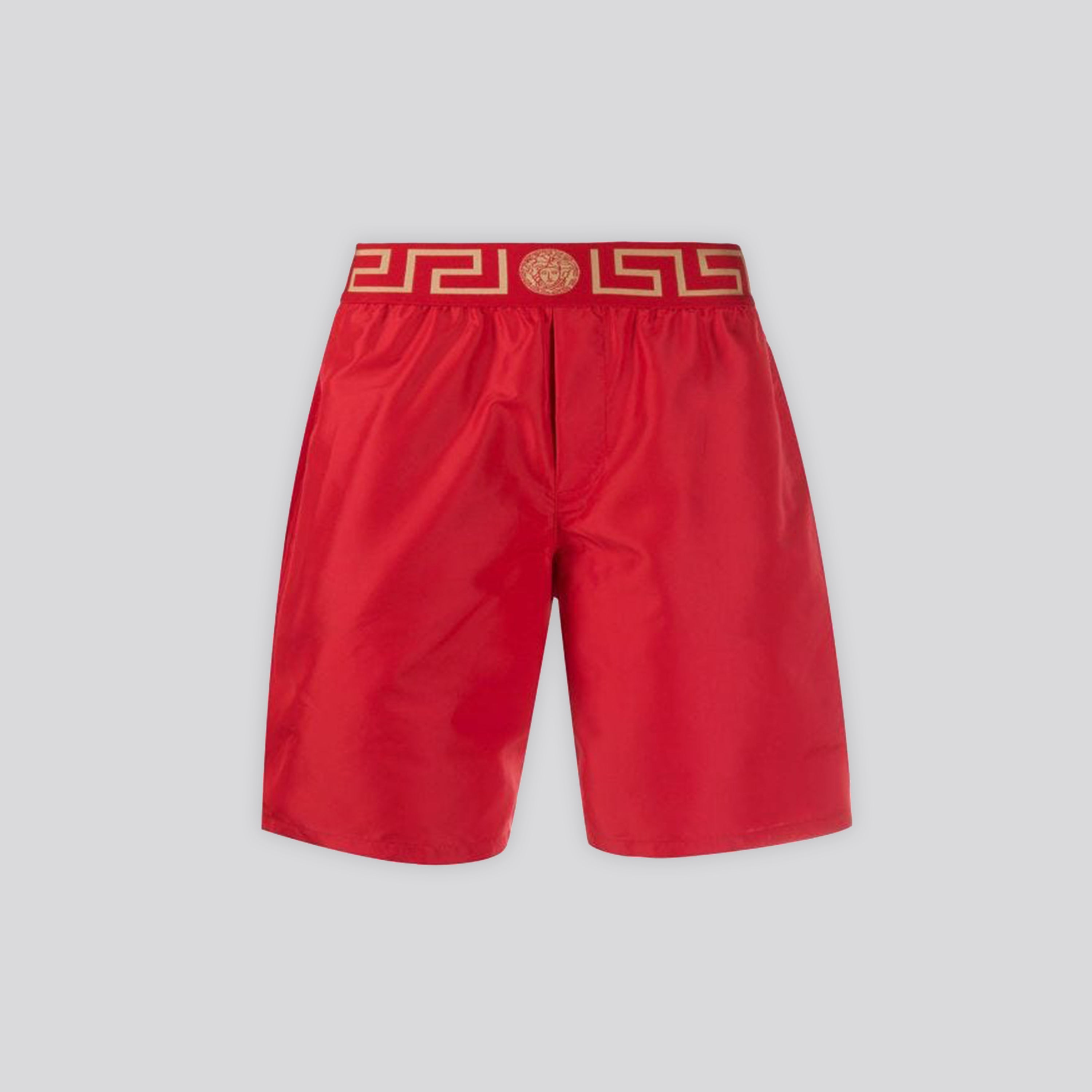 Pantaloneta Roja Versace Greca