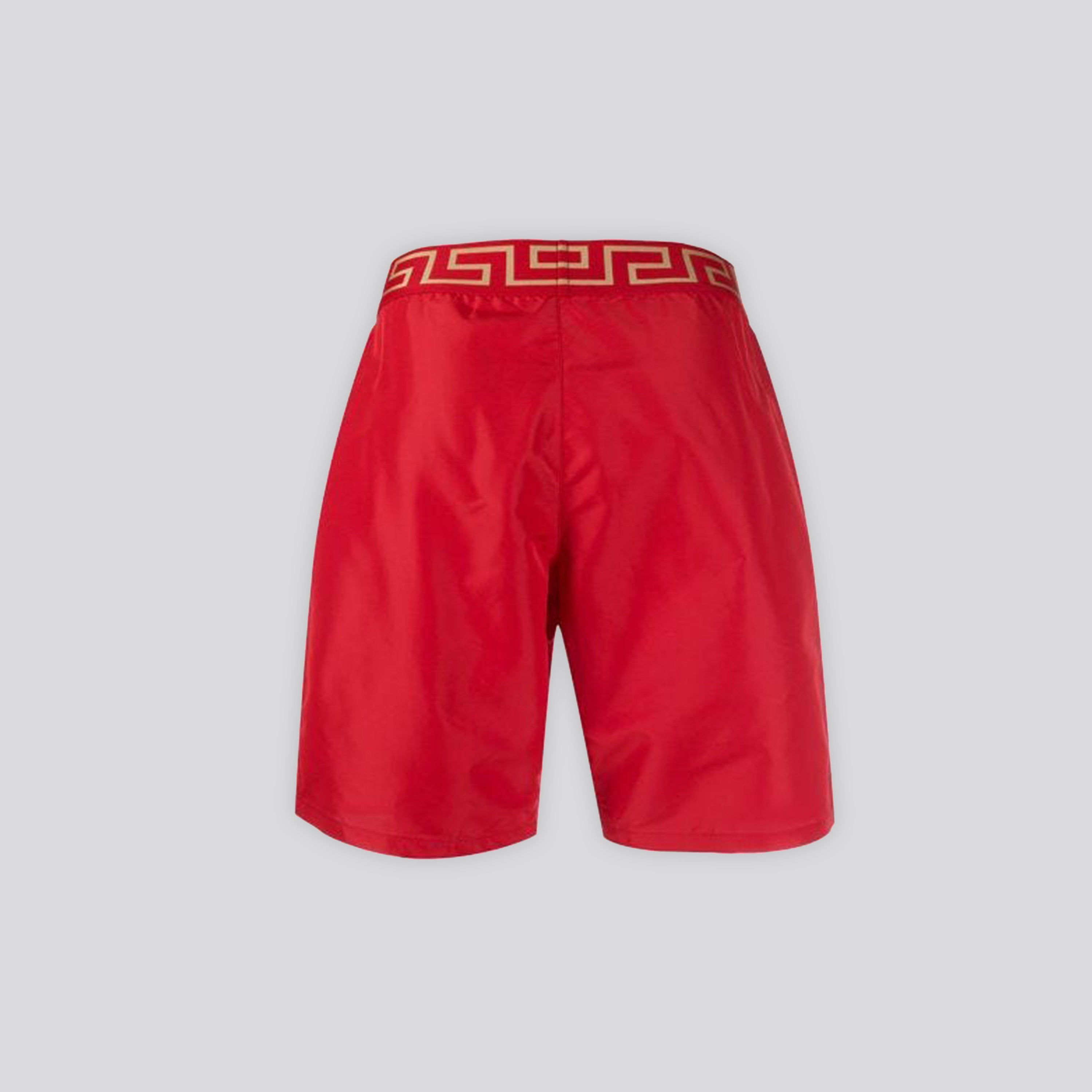 Pantaloneta Roja Versace Greca