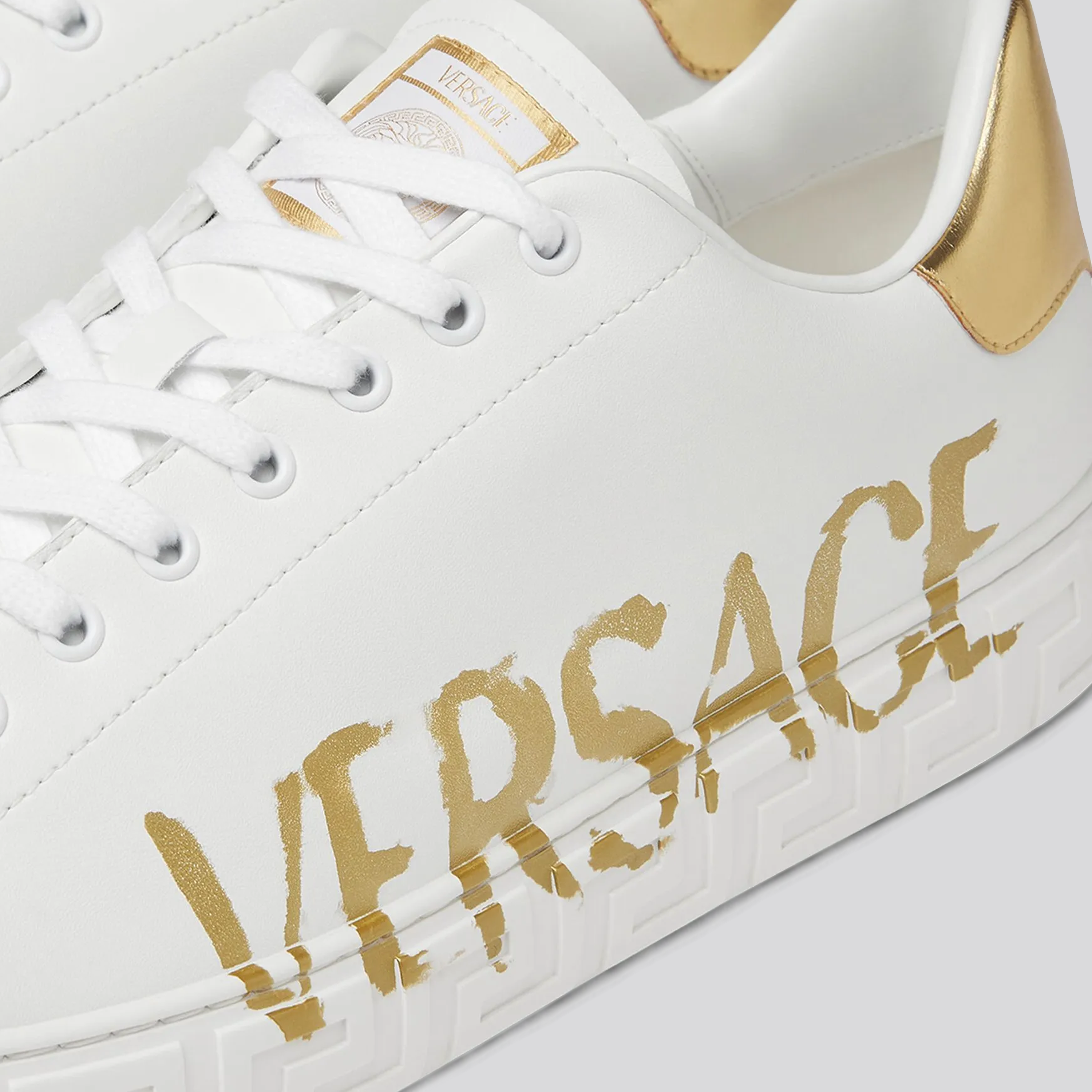 Sneakers Blancos Versace Logo