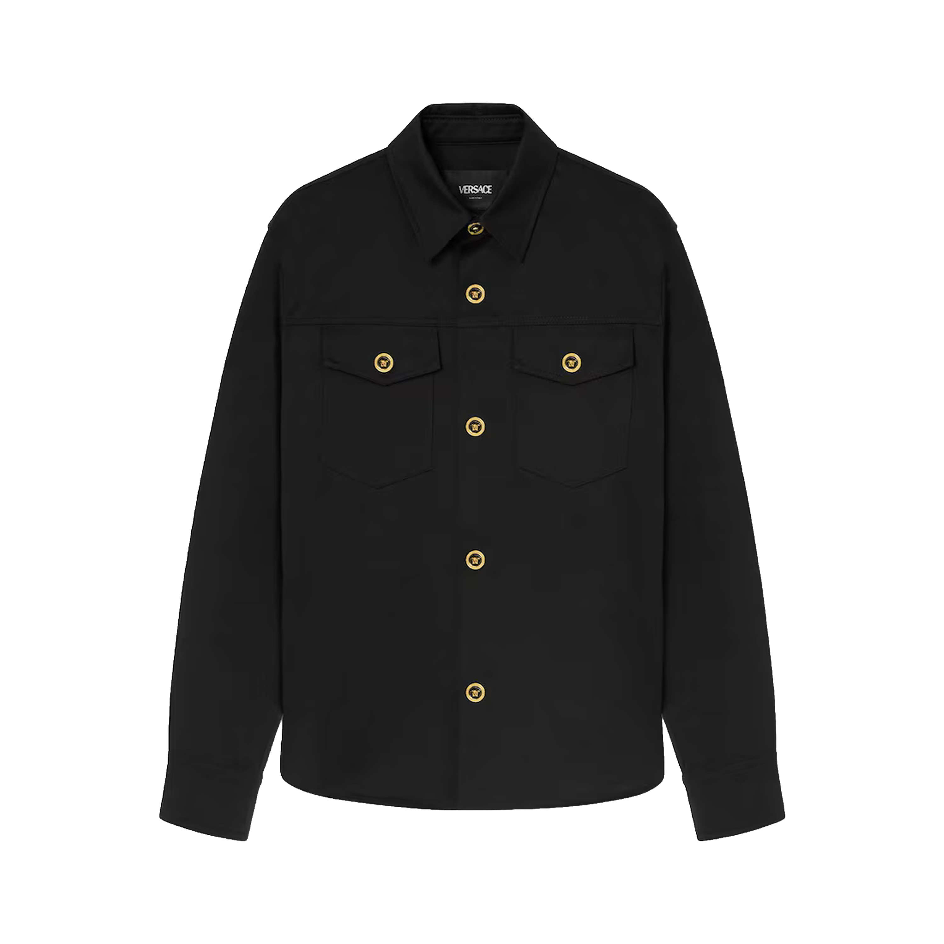 Chaqueta Negra Versace Medusa