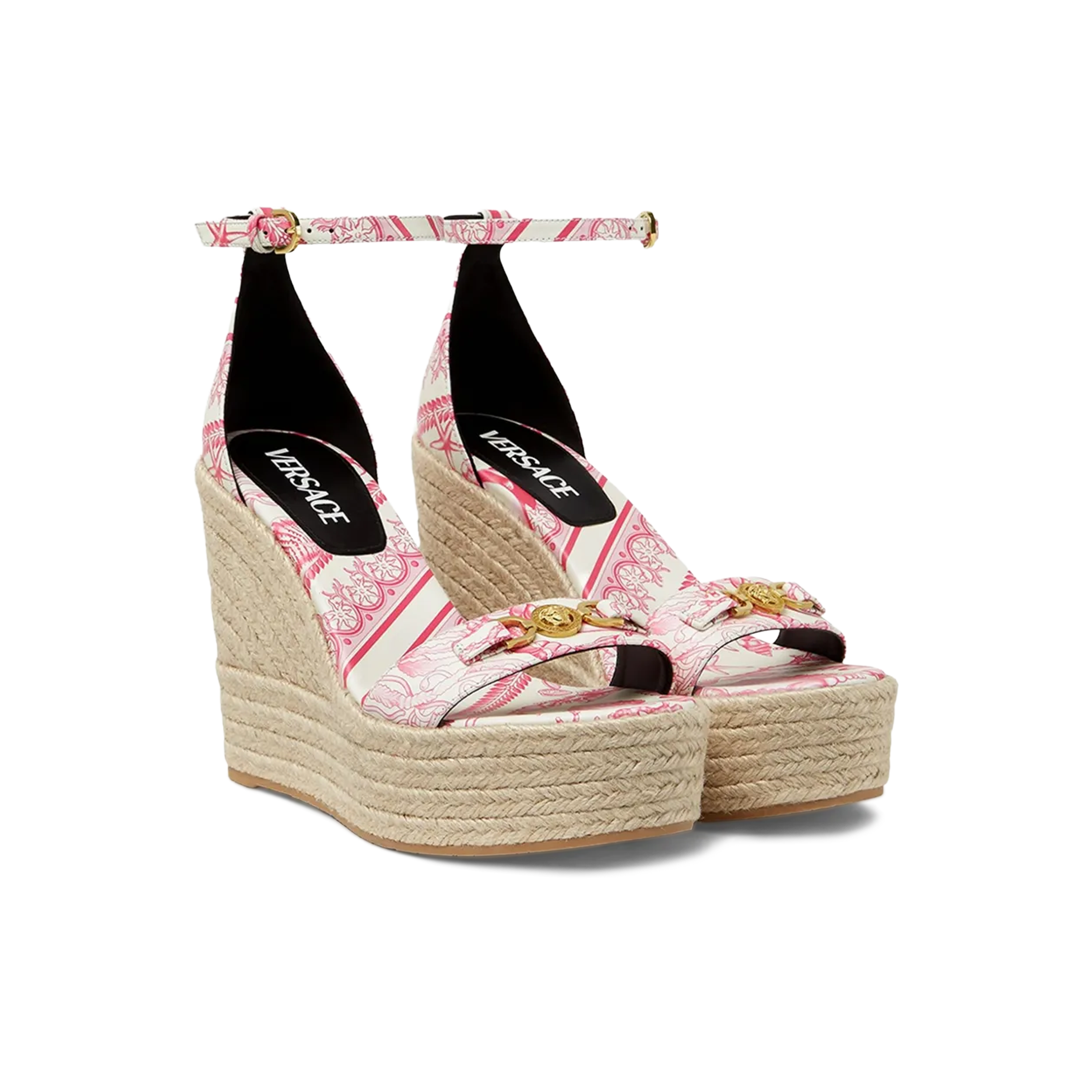 Sandalias Beige Versace Espadrille