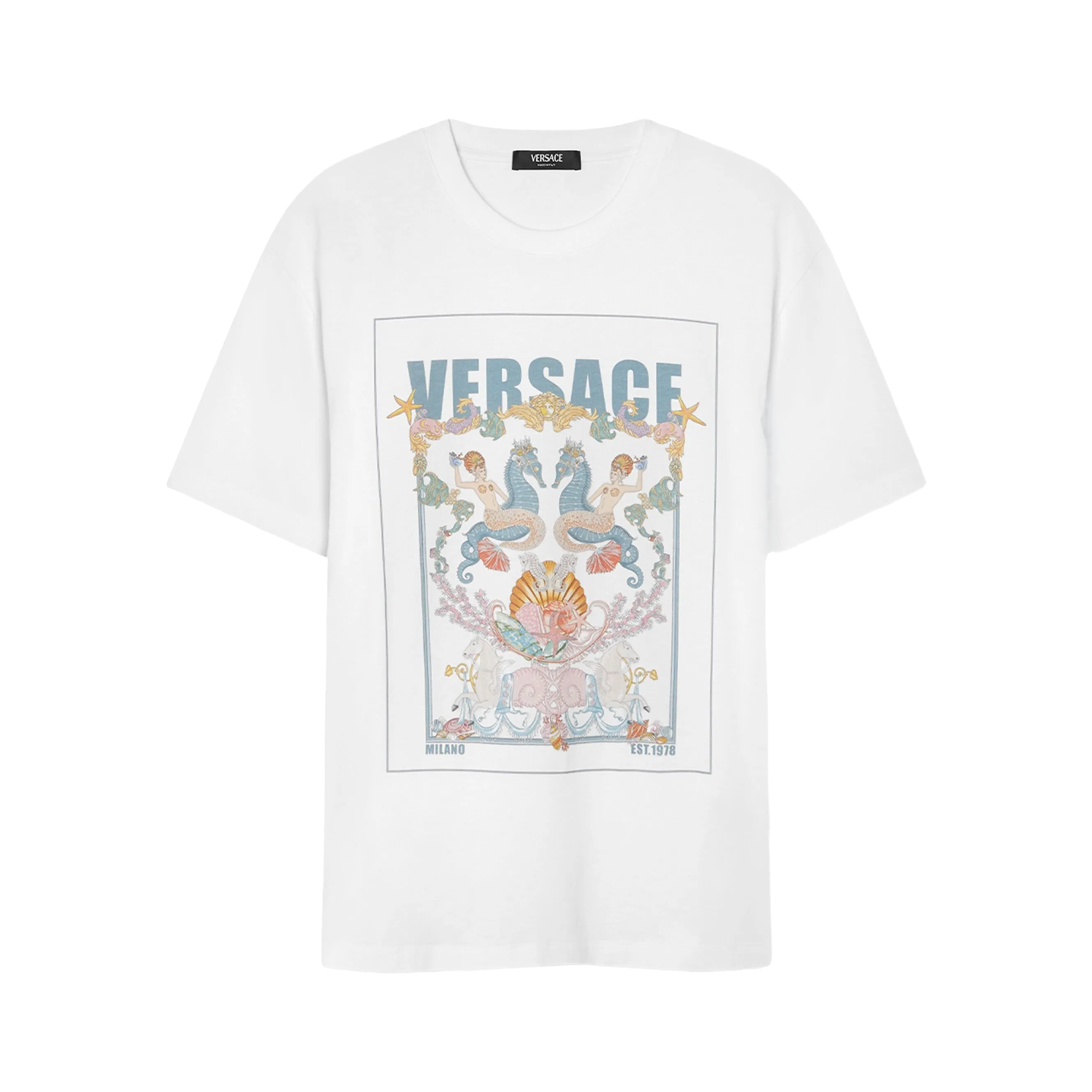 Camiseta Blanca Versace