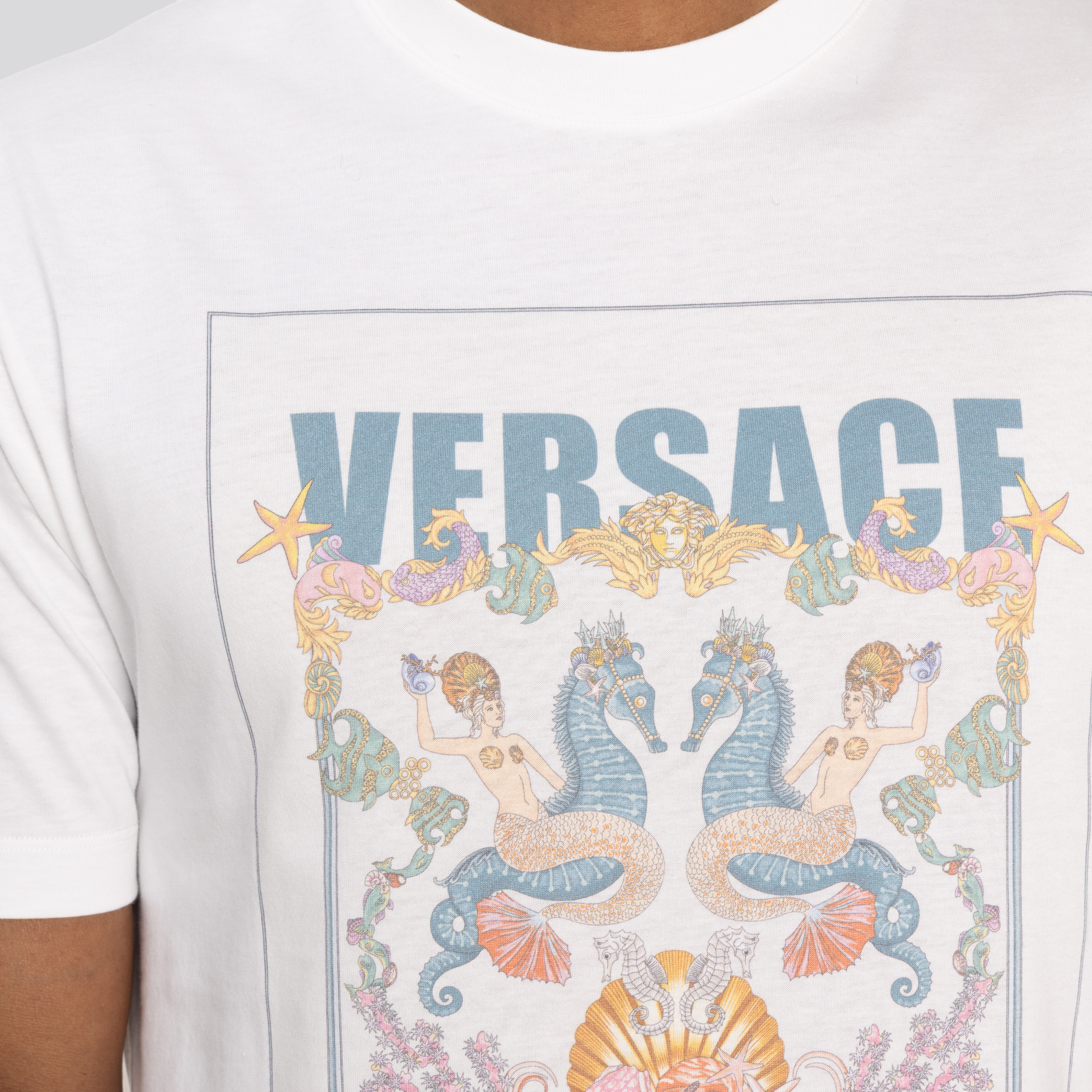 Camiseta Blanca Versace