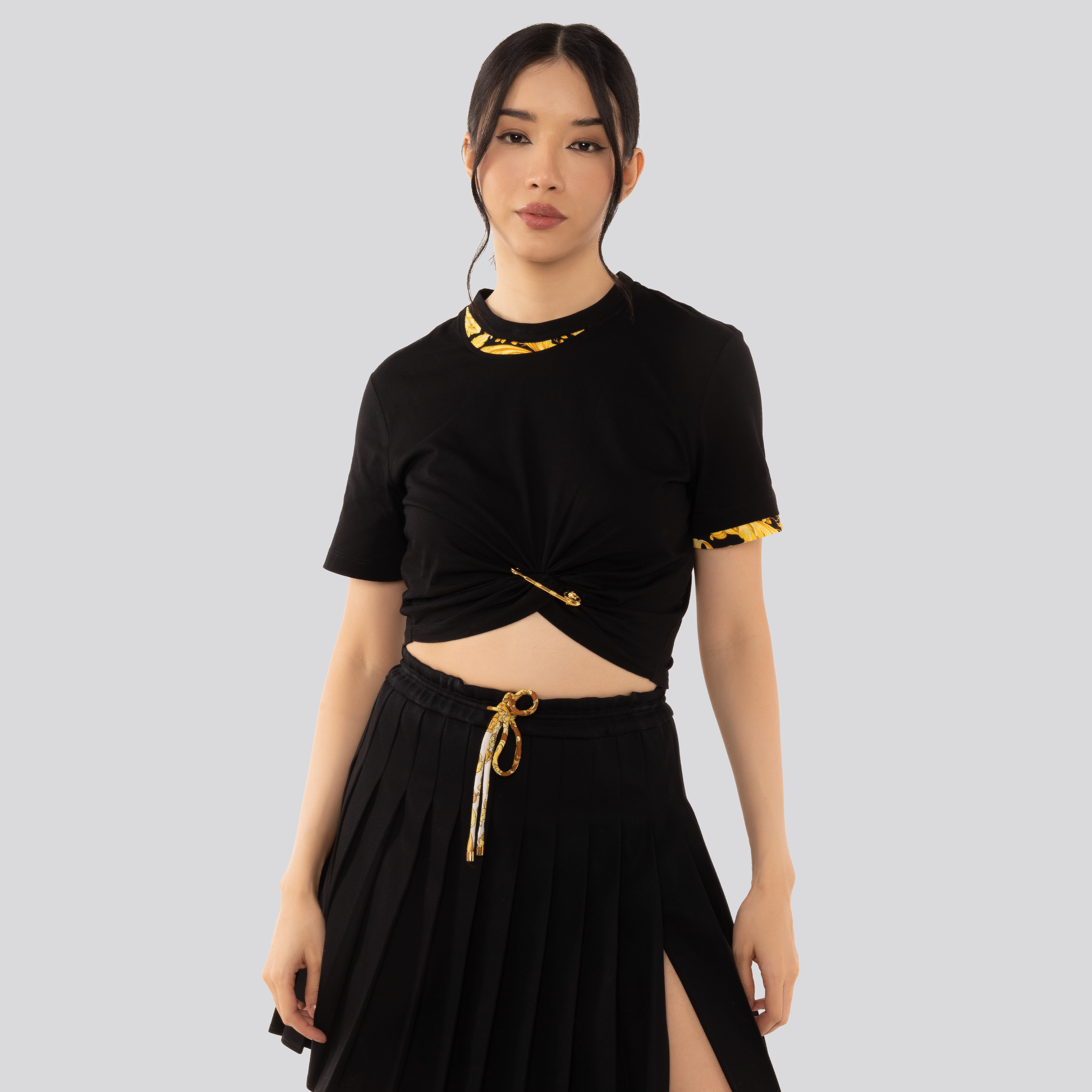 Camiseta Negra Versace