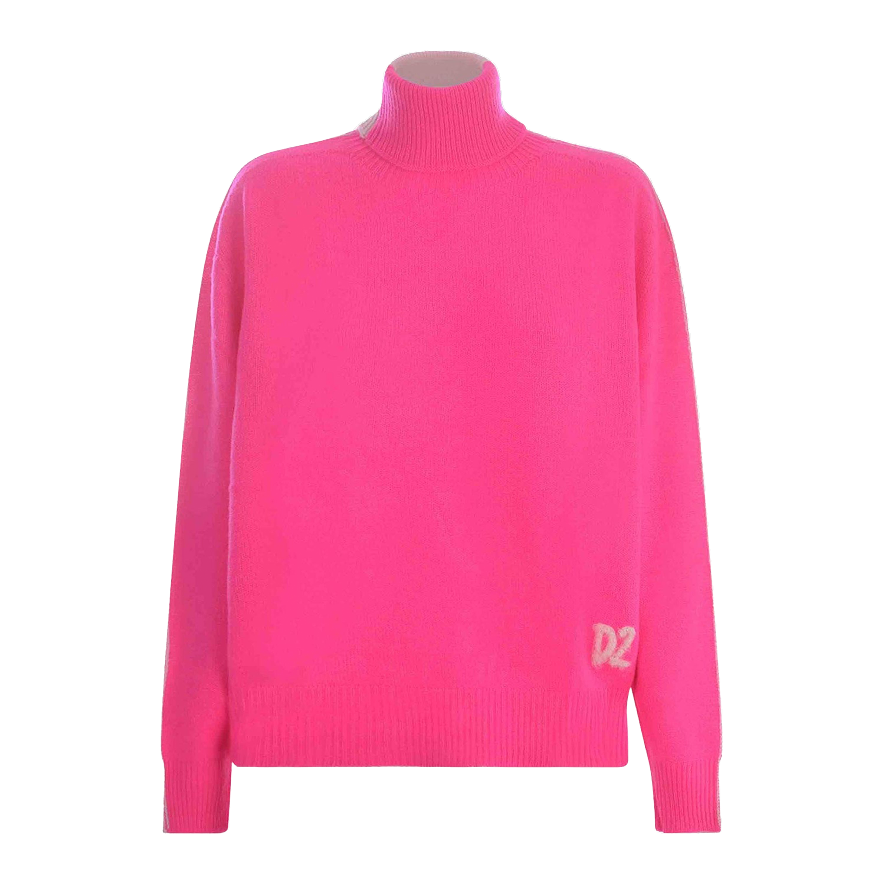 Suéter Fucsia Dsquared2 Turtle Neck