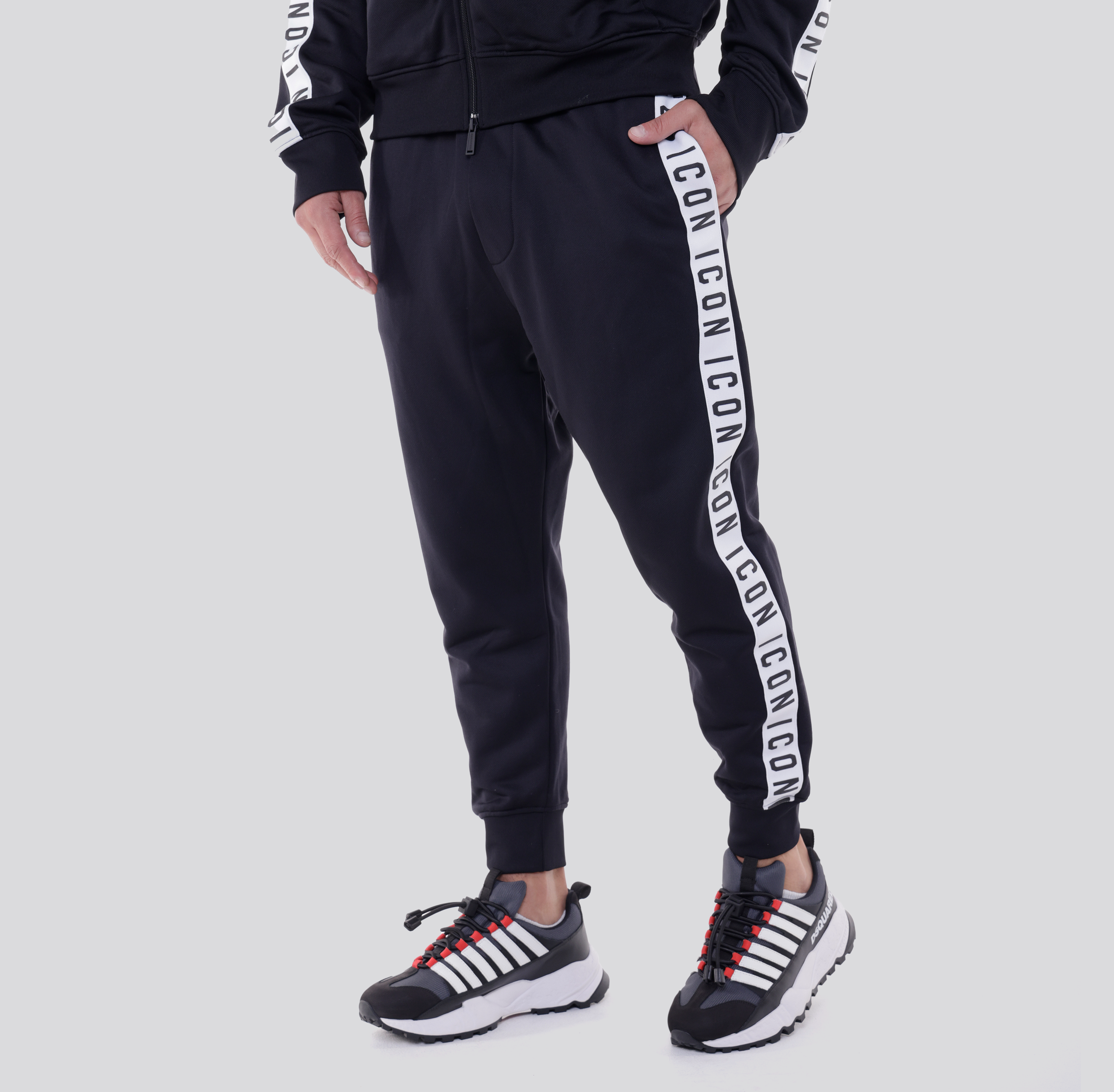 Jogger Negro Dsquared2 Icon