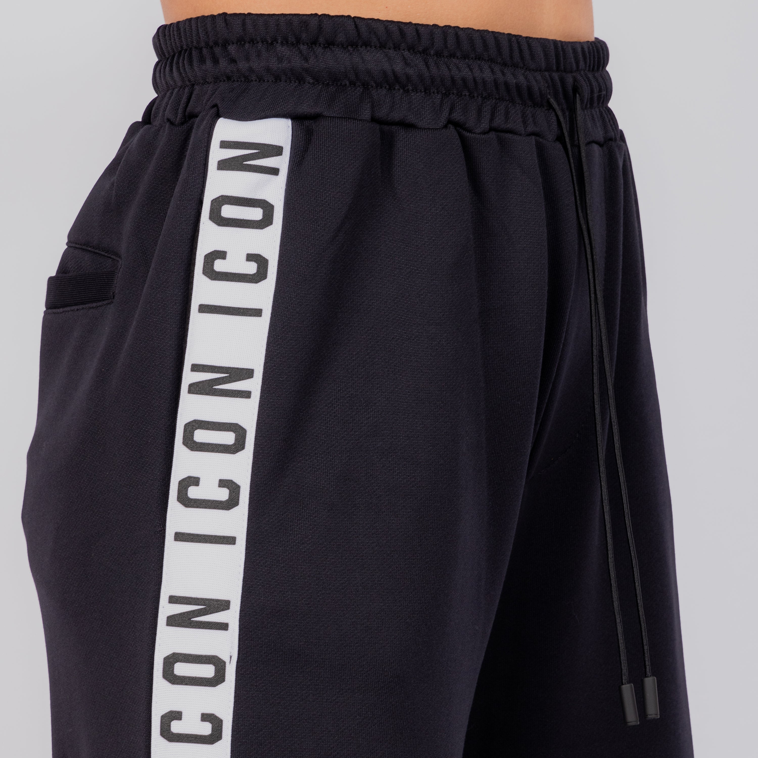 Sudadera Negra Dsquared2 Icon Side Logo
