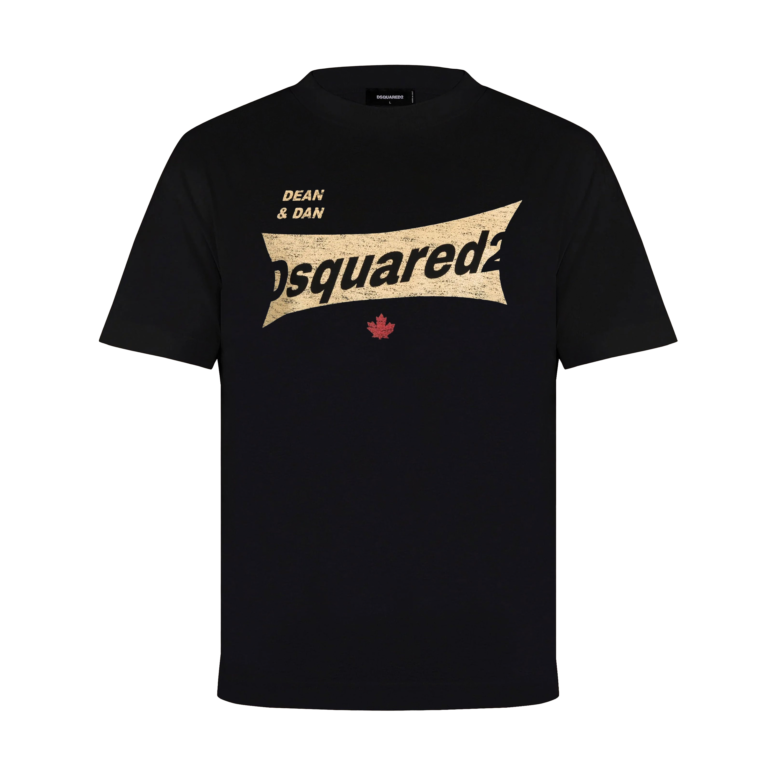Camiseta Negra Dsquared2 Dean & Dan