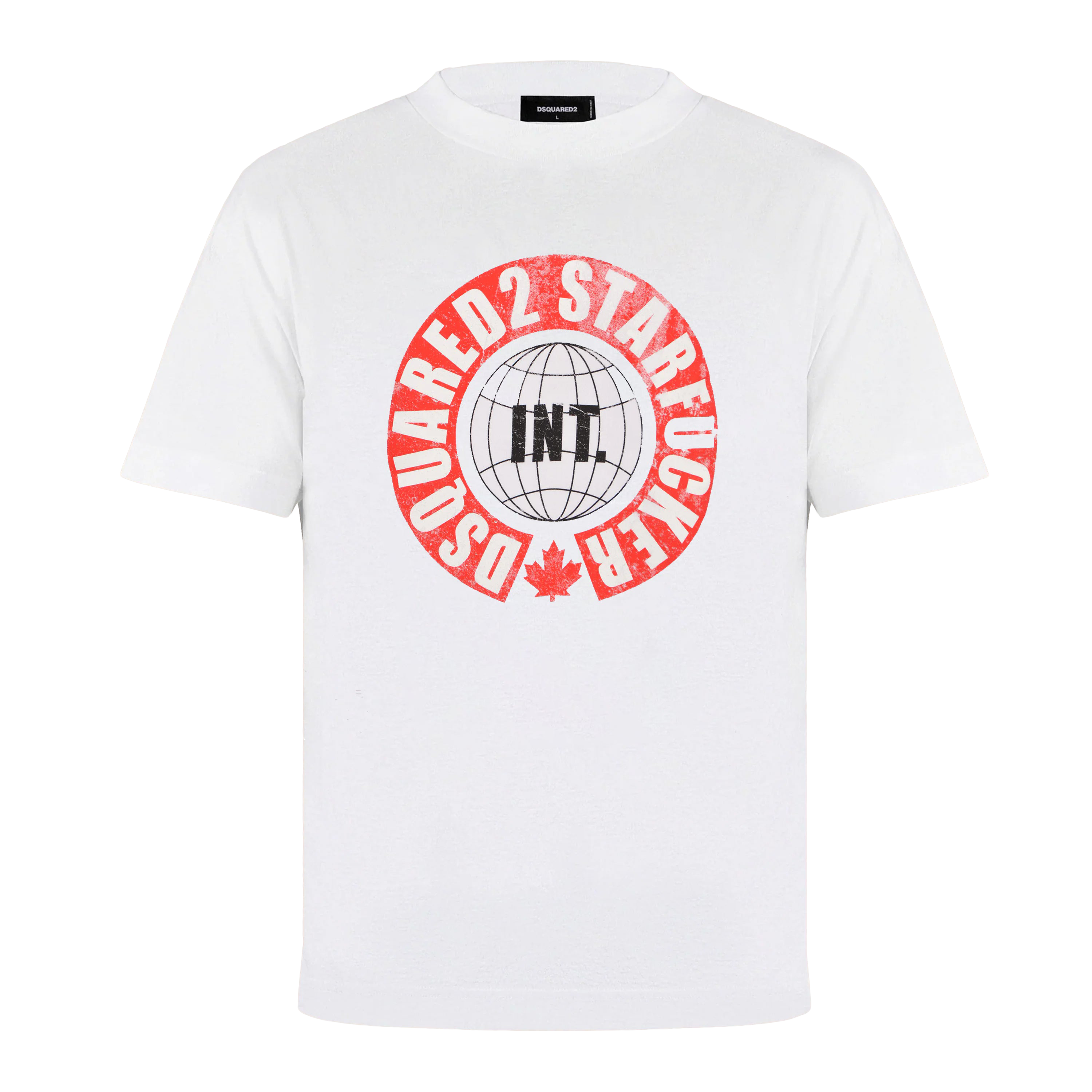 Camiseta Blanca Dsquared2 Starfucker