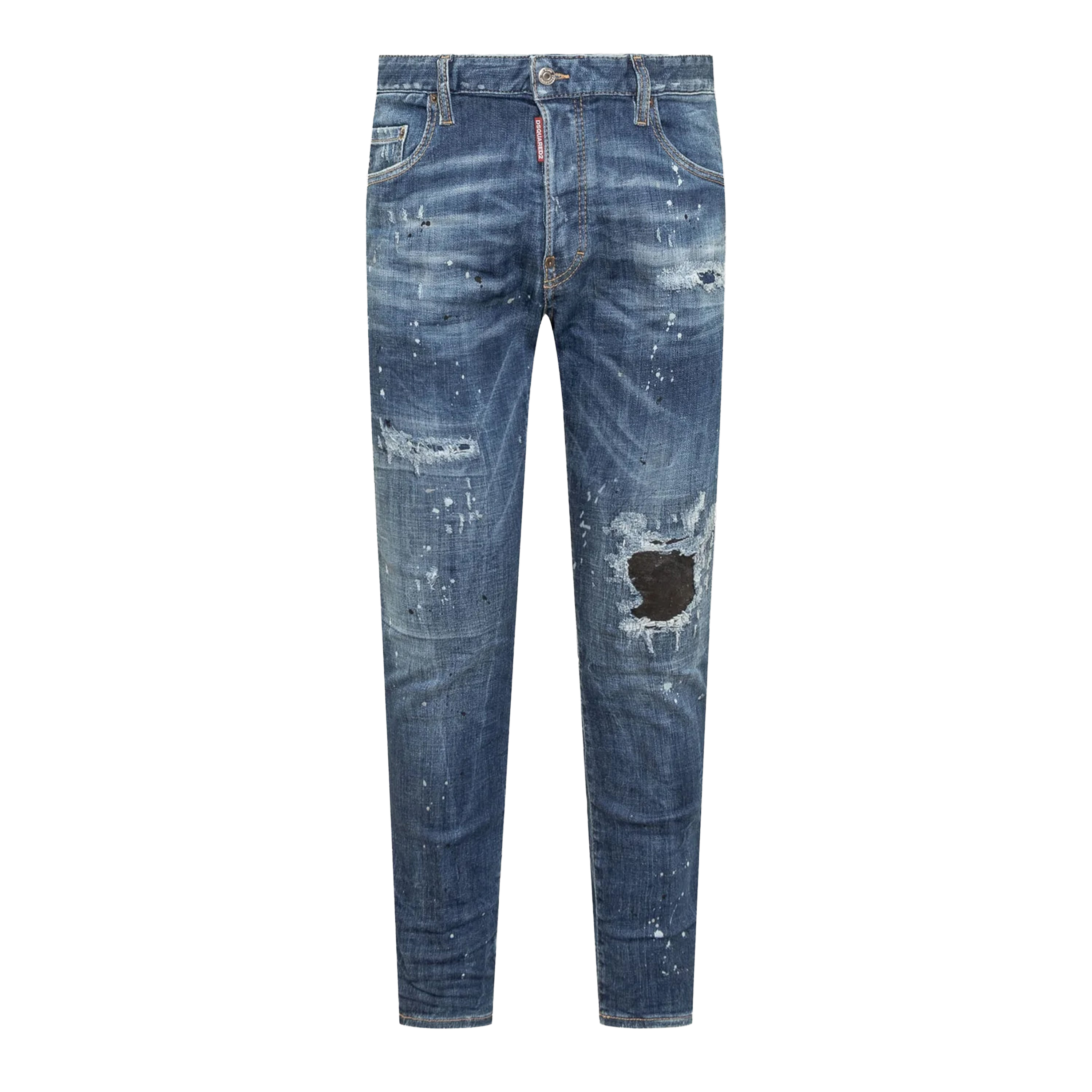 Jeans Denim Dsquared2 Leather Patch