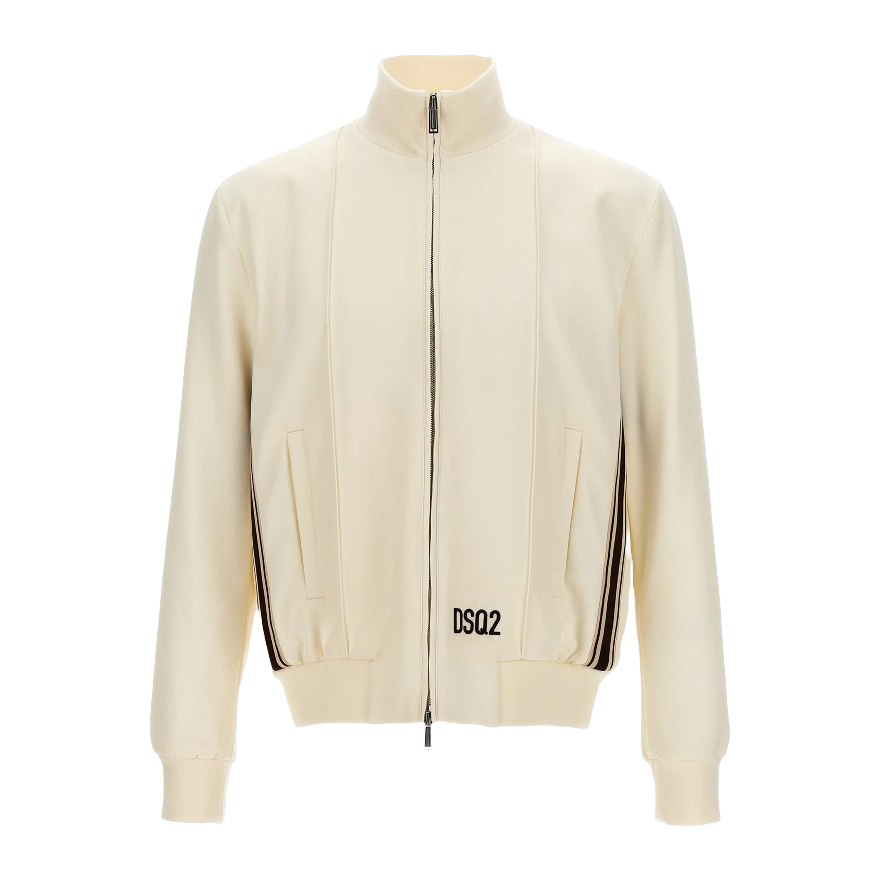 Chaqueta Blanca Dsquared2 Side Stripe