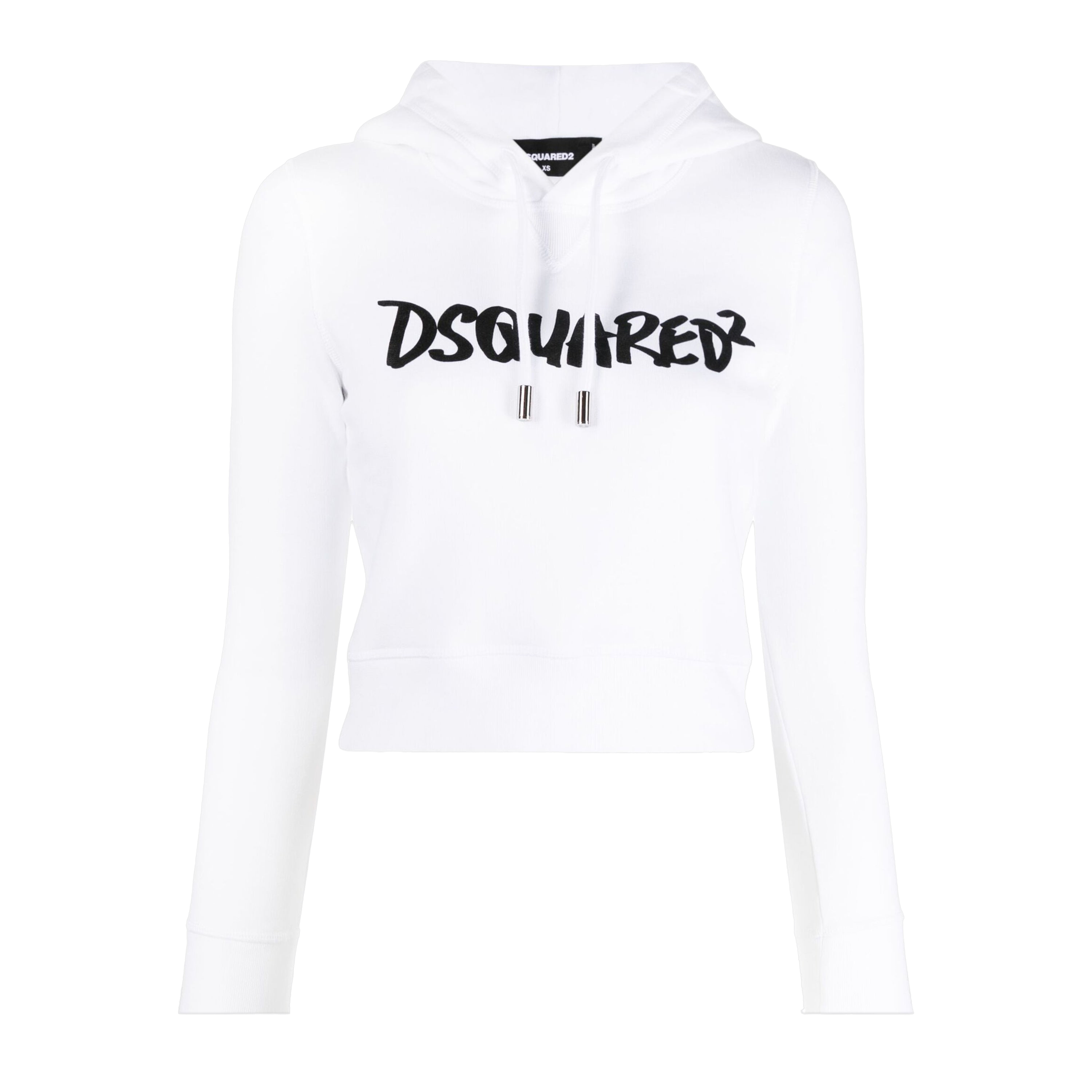 Buzo Tipo Hoodie Blanco Dsquared2 Logo