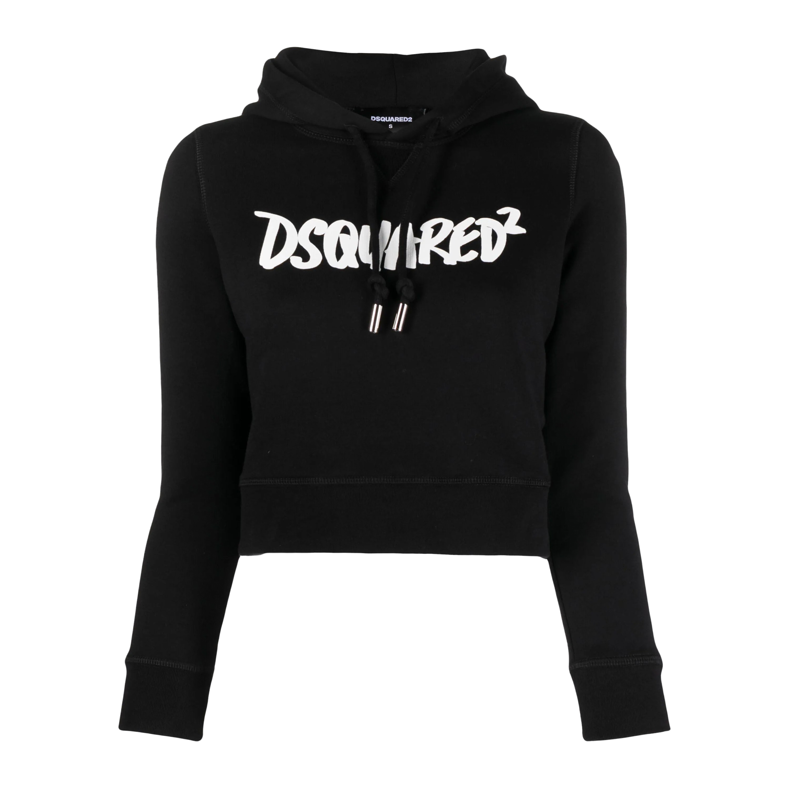 Buzo Tipo Hoodie Negro Dsquared2 Logo