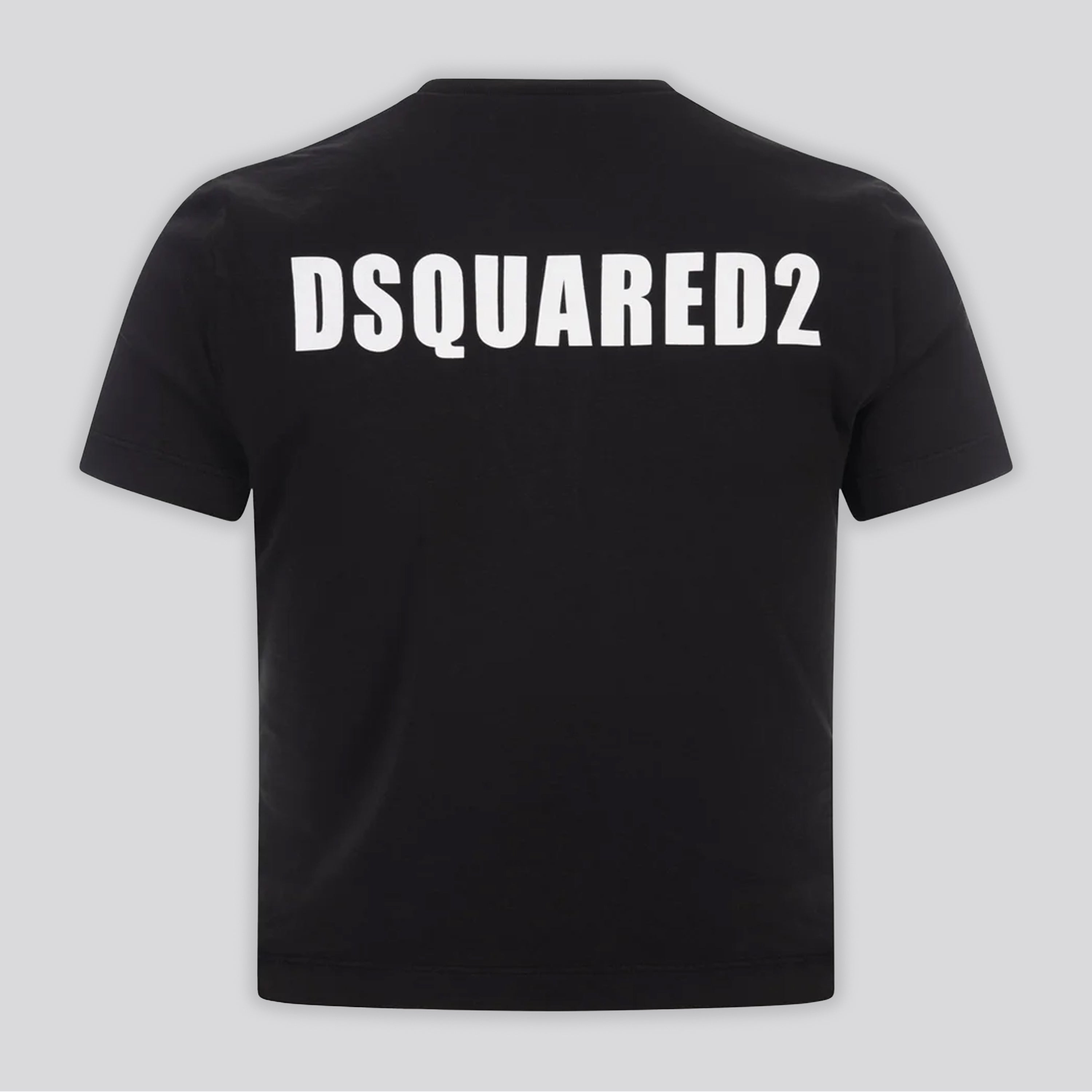 Camiseta Negra Dsquared2 2