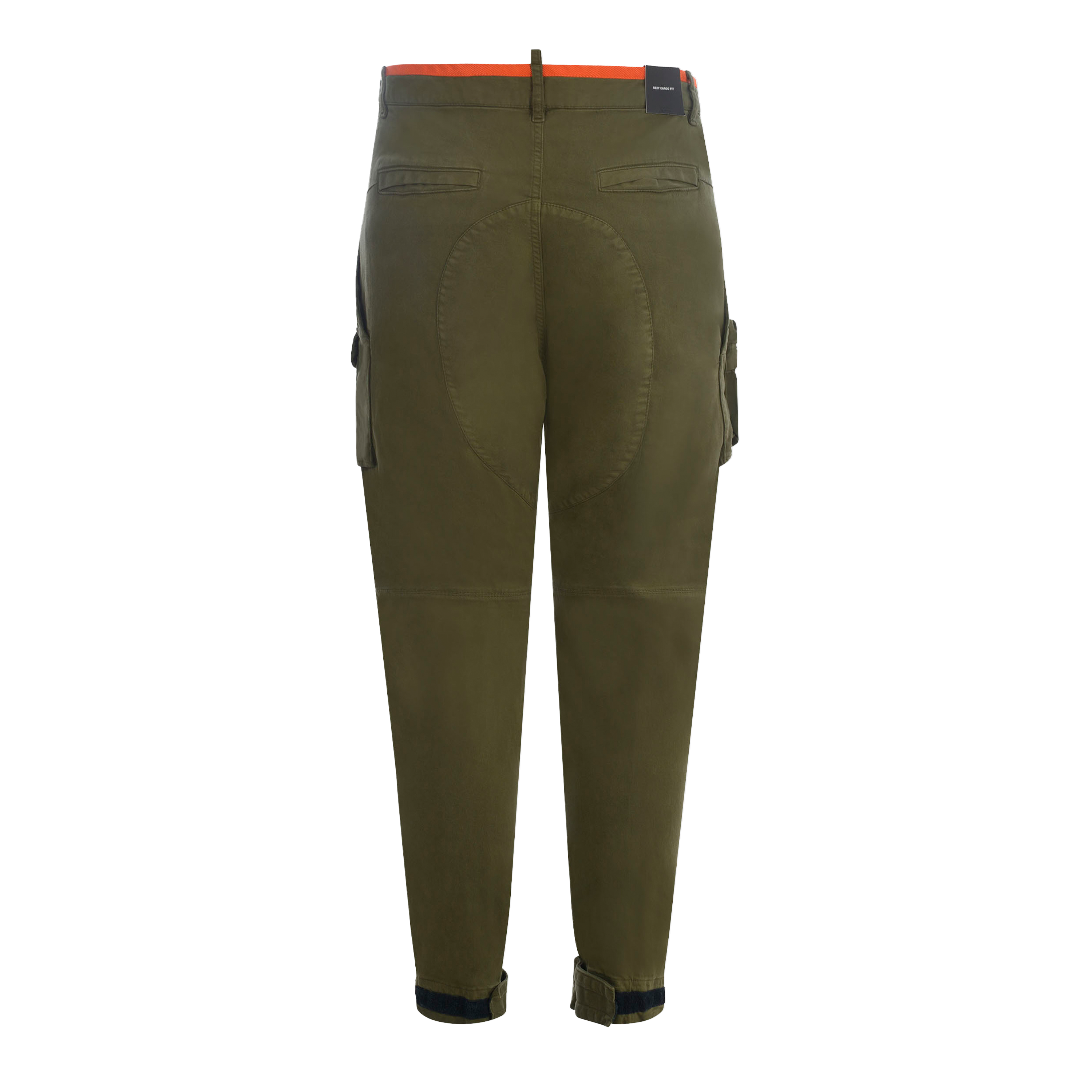 Pantalón Cargo Verde Dsquared2 Multipockets