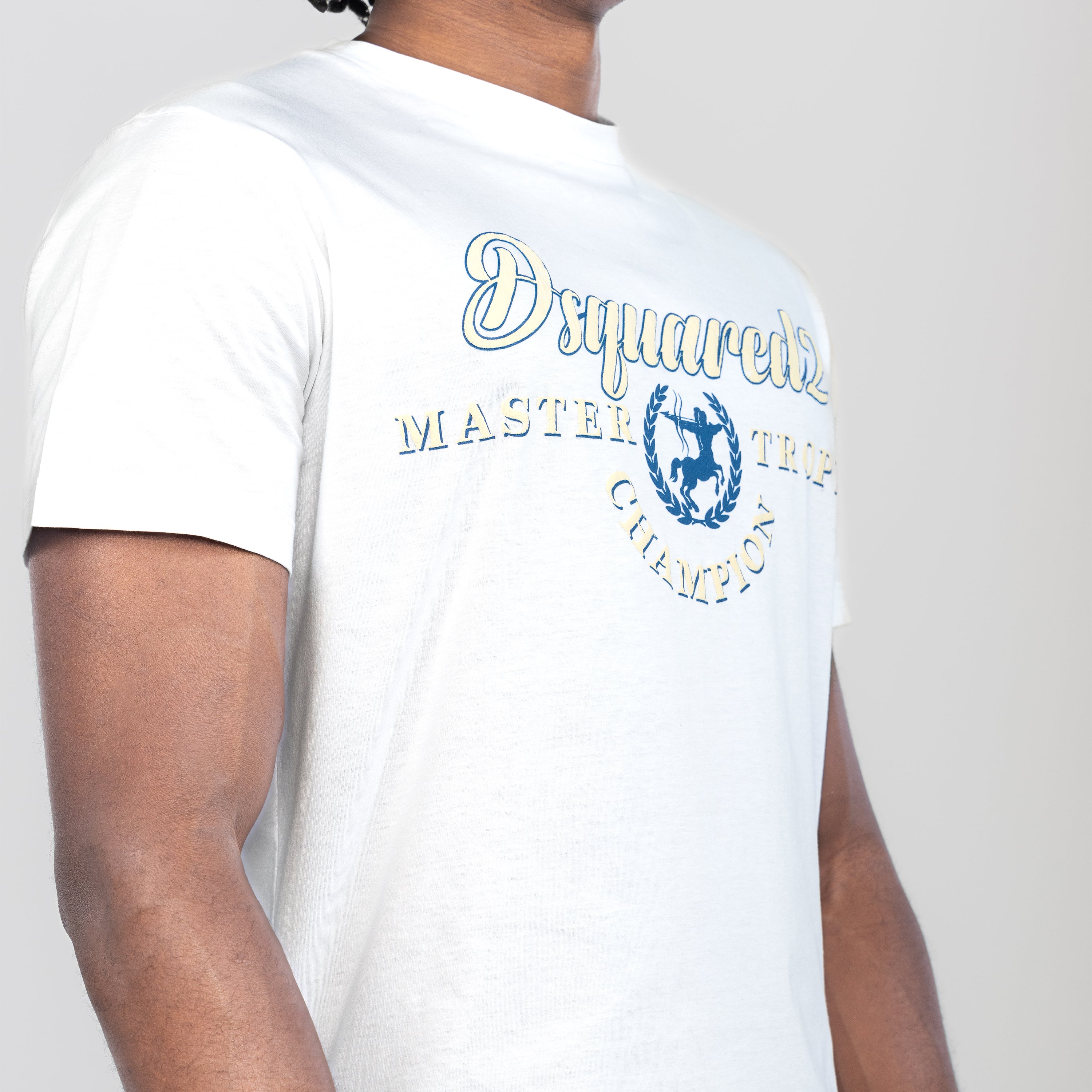 Camiseta Blanca Dsquared2 Master Trophy