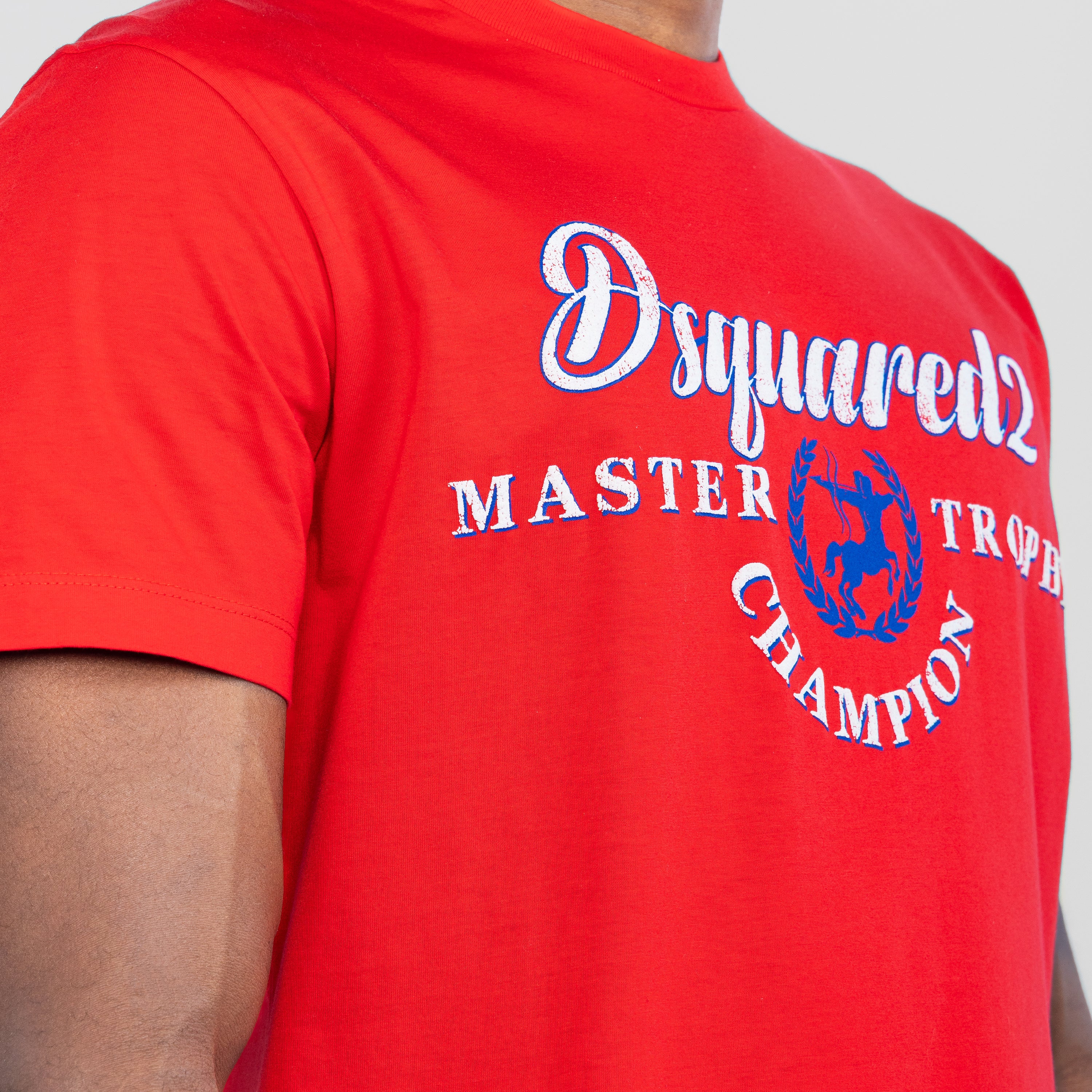 Camiseta Rojo Dsquared2 Master Trophy