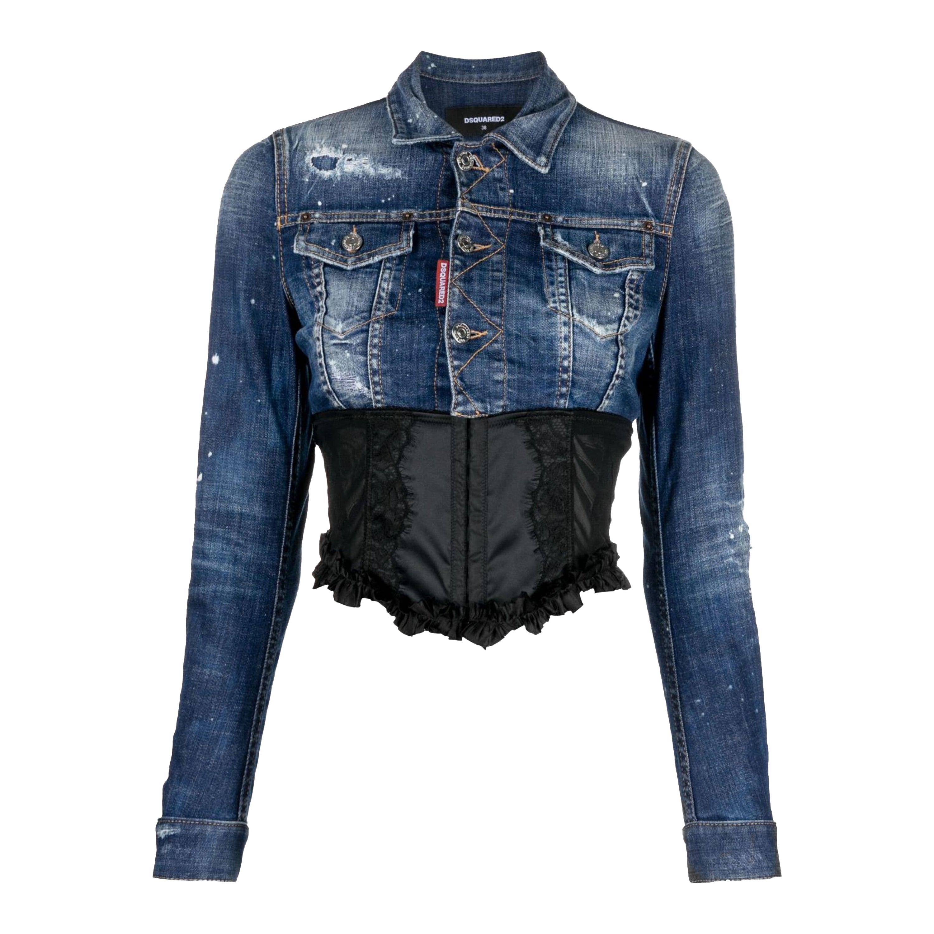 Chaqueta Denim Dsquared2 Bodice
