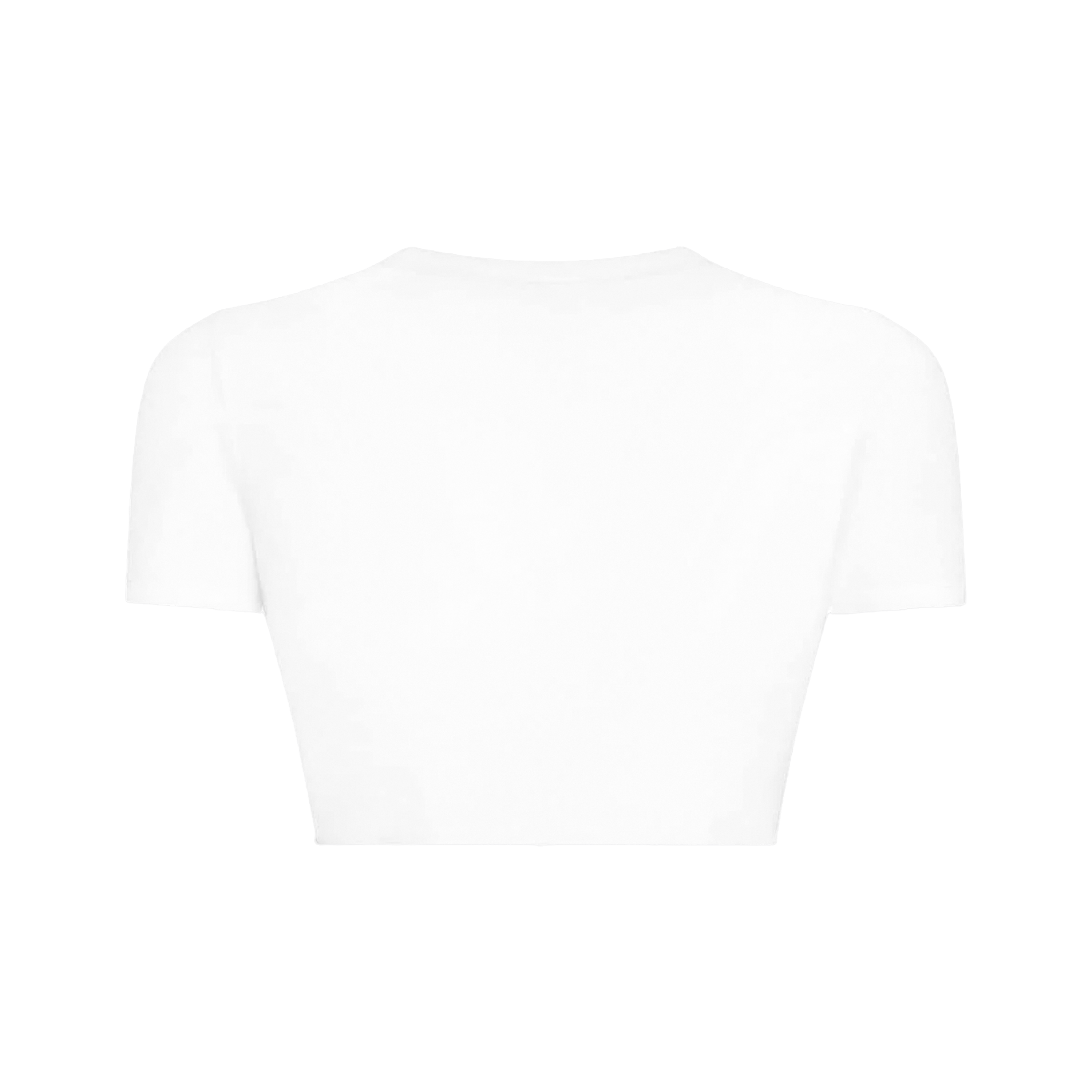 Camiseta Blanca Dsquared2 Logo Cropped